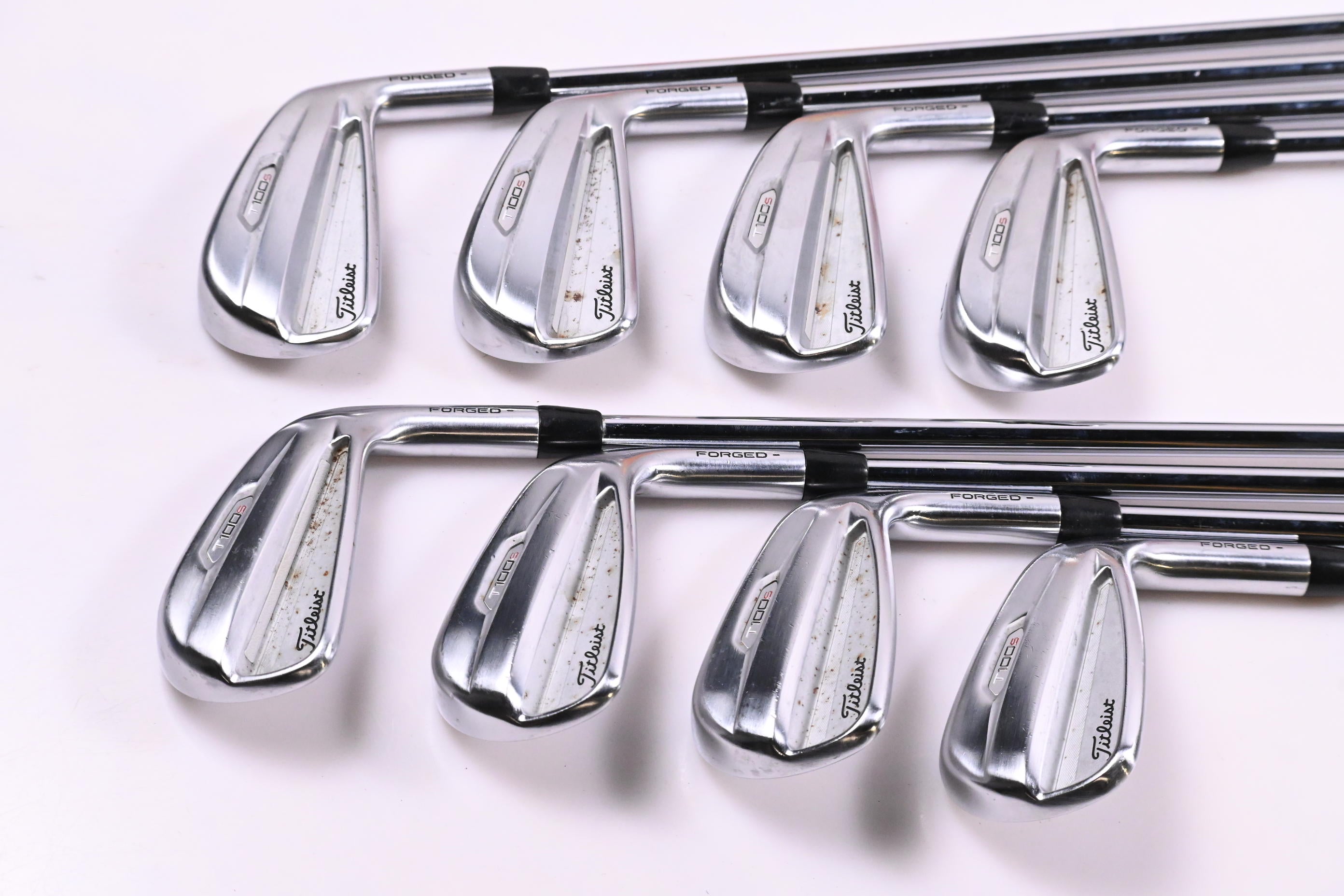 Titleist T100 2021 Irons / 3-PW / Stiff Flex AMT Black S300 Shafts