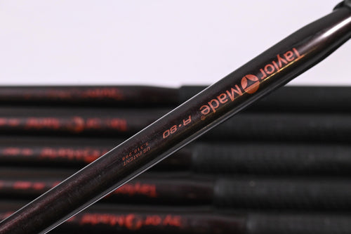 Taylormade Supersteel Irons / 4-PW+SW / Regular Flex Taylormade Bubble 80 Shafts
