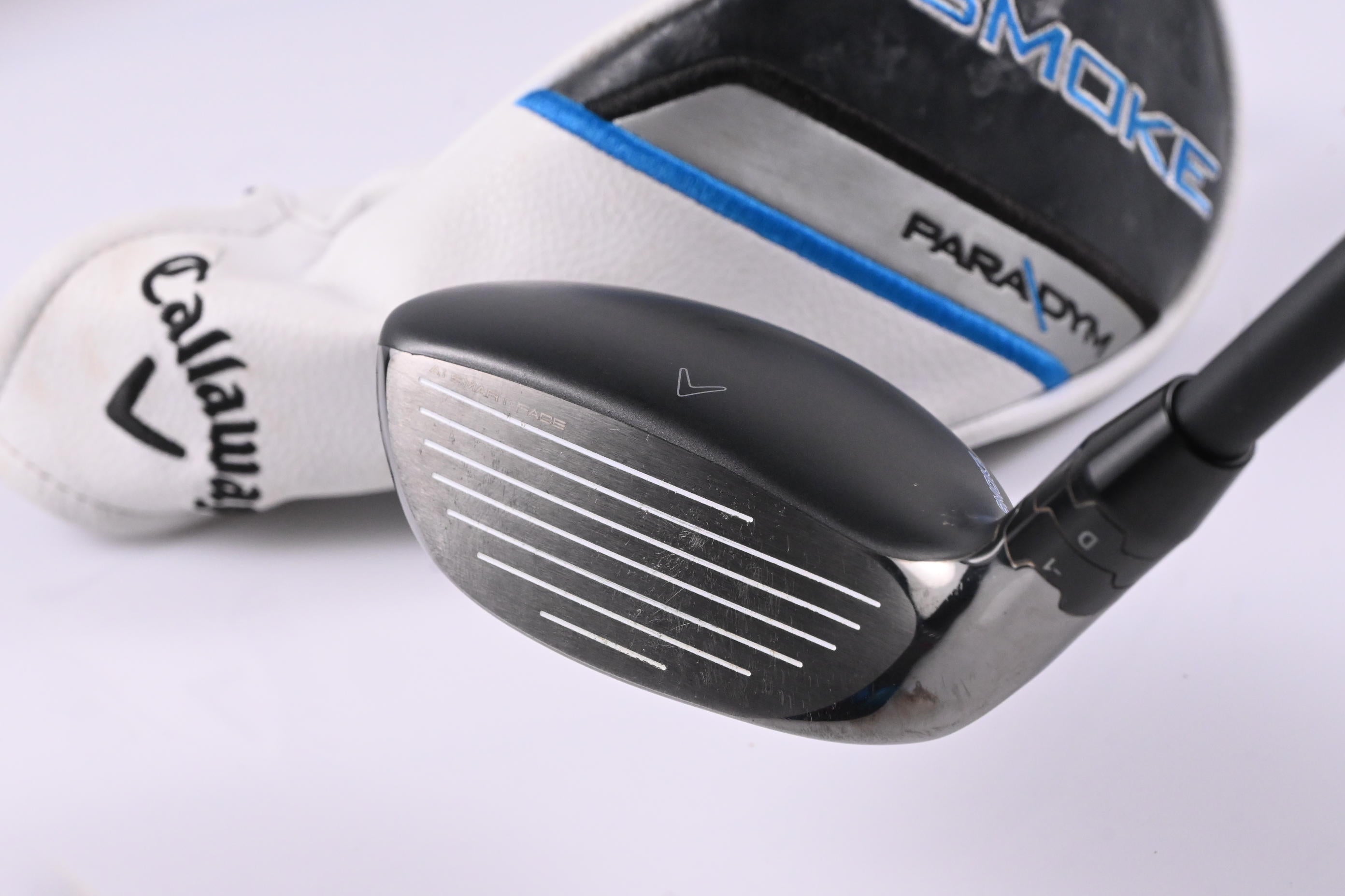 Callaway Paradym Ai Smoke HL #5 Hybrid / 24 Degree / Senior Flex Cypher 2.0 50