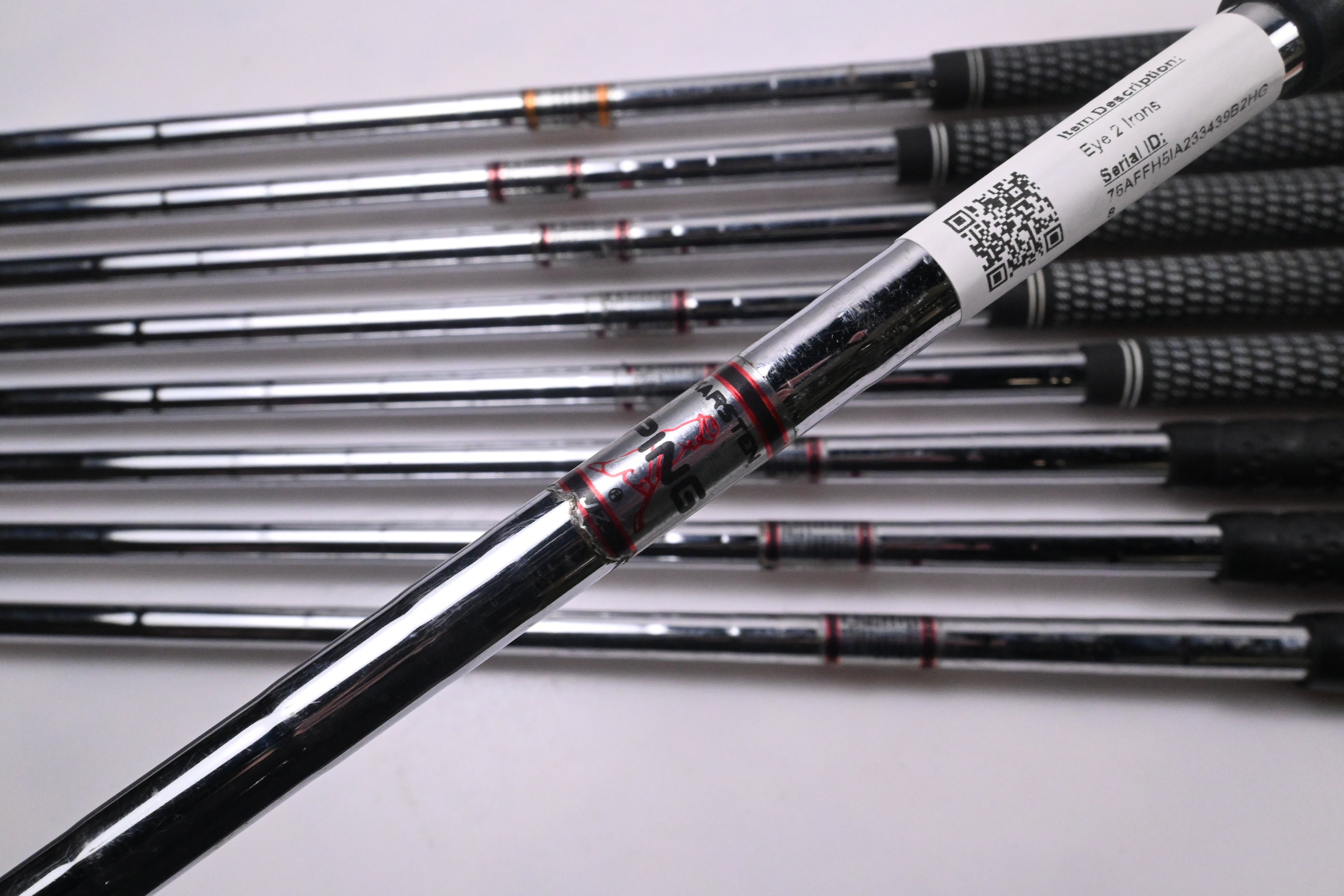Ping Eye 2 + Irons / 3-PW+SW / Orange Dot / Stiff Flex Ping JZ Shafts