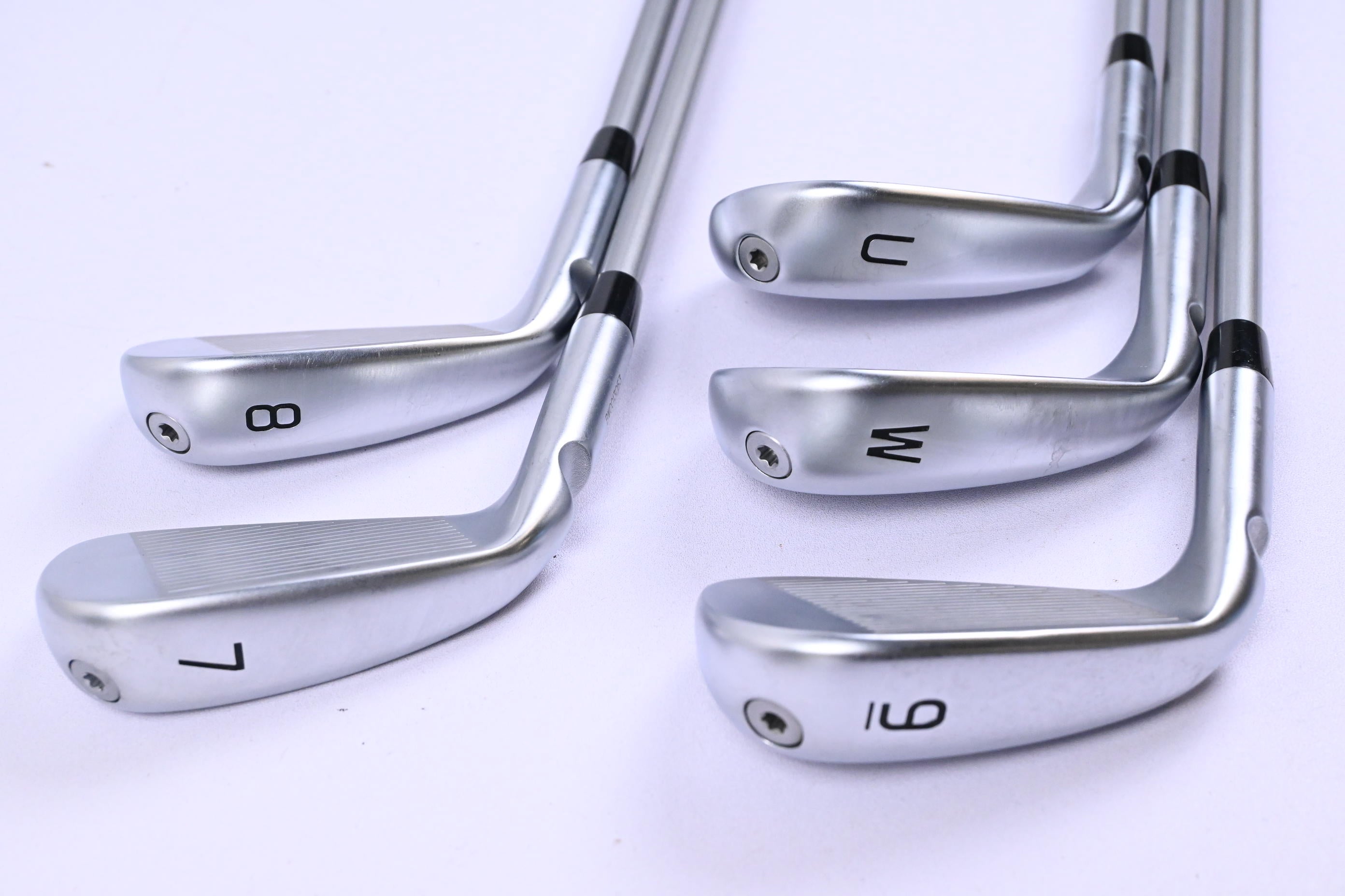 Ping i540 Irons / 7-PW+GW / Orange Dot / Senior Flex Ping Alta Quick 35 Shafts