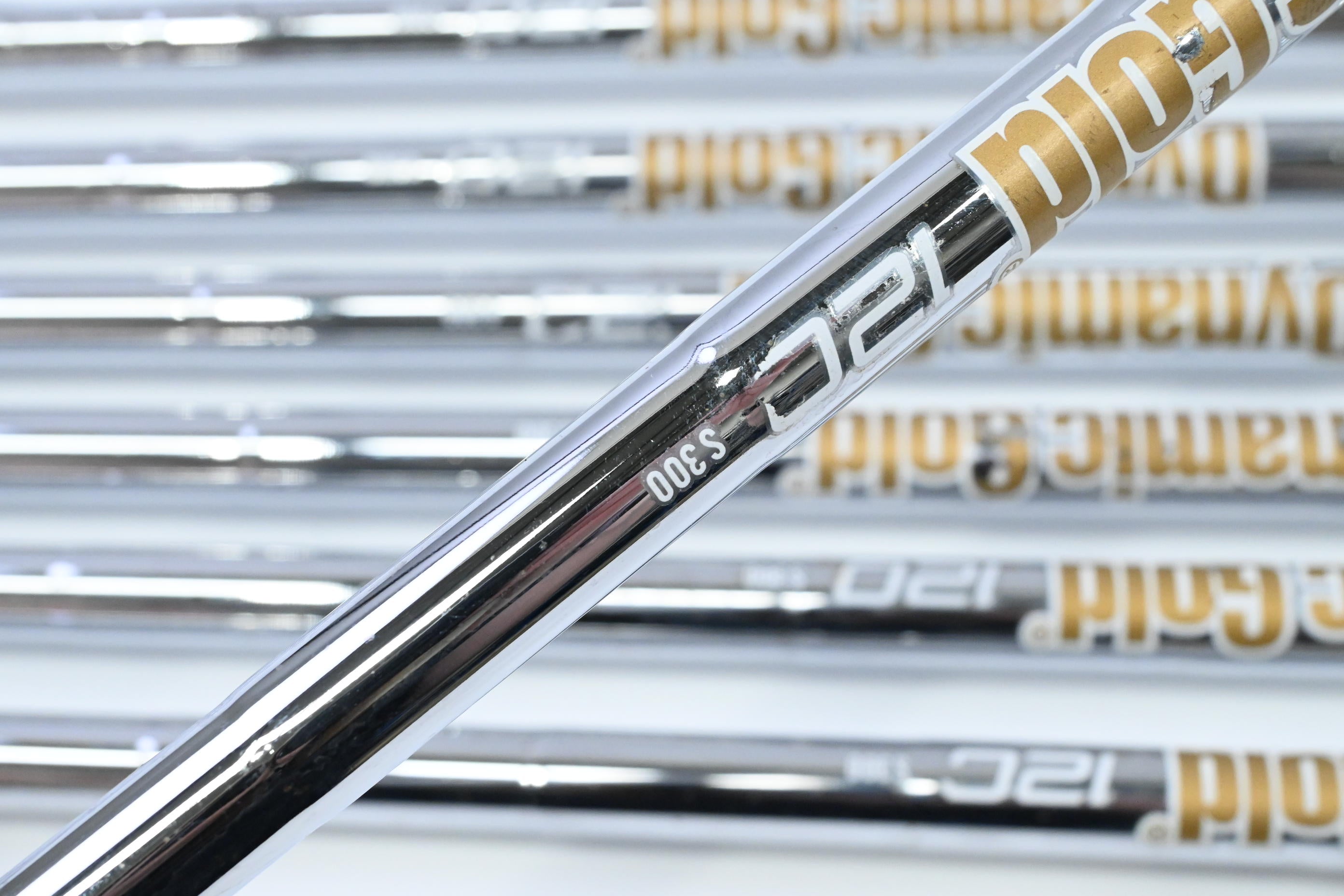 Mizuno JPX 919 Tour Irons / 4-PW / Stiff Flex Dynamic Gold 120 S300 Shafts