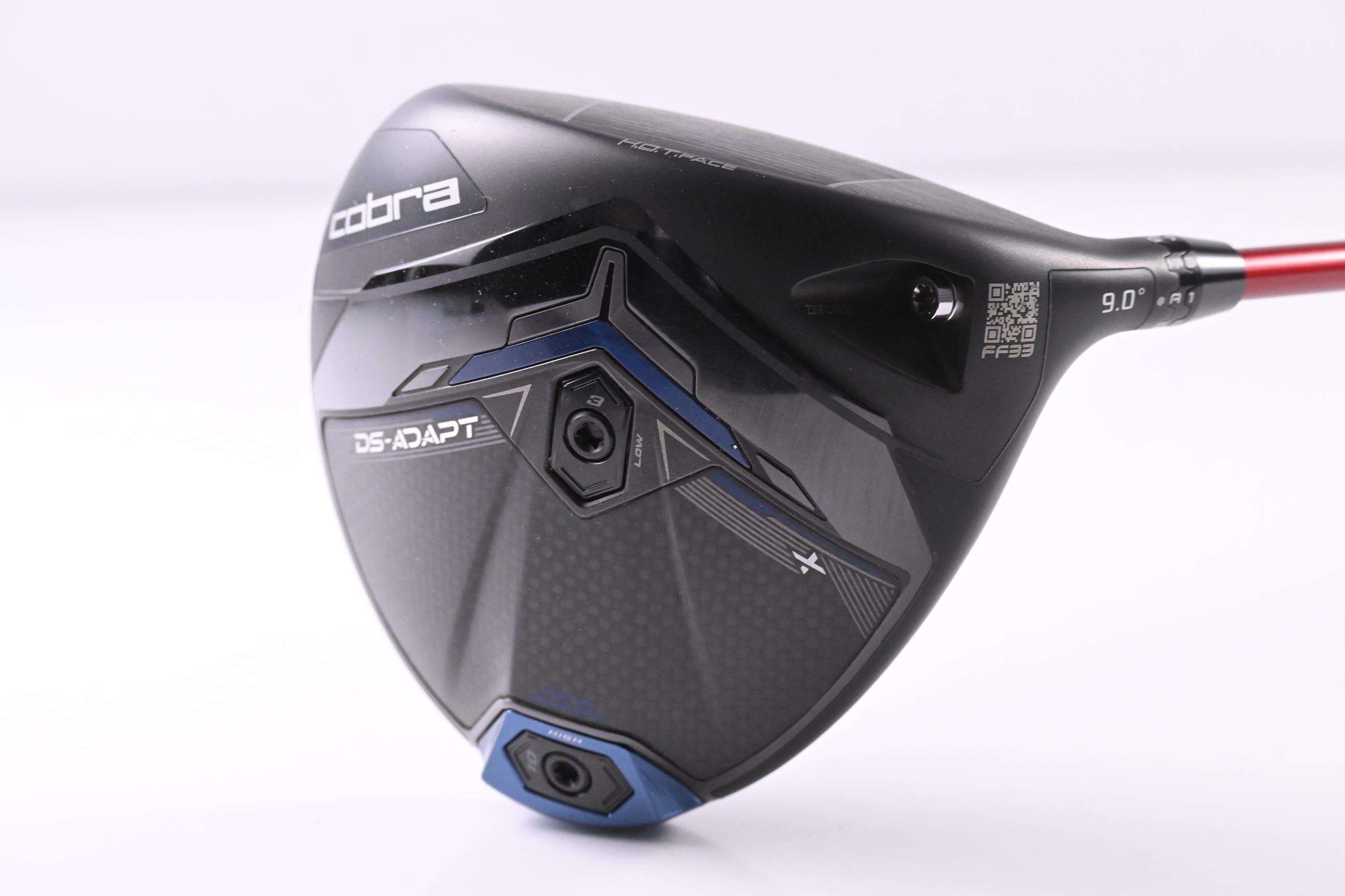 Cobra DS-Adapt X Driver / 9 Degree / Senior Flex Denali Red 50 Shaft