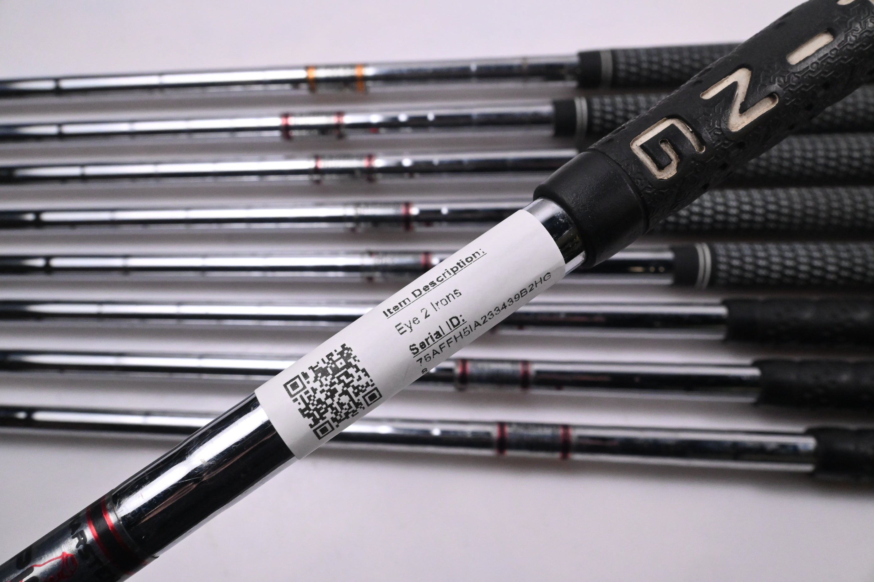 Ping Eye 2 + Irons / 3-PW+SW / Orange Dot / Stiff Flex Ping JZ Shafts
