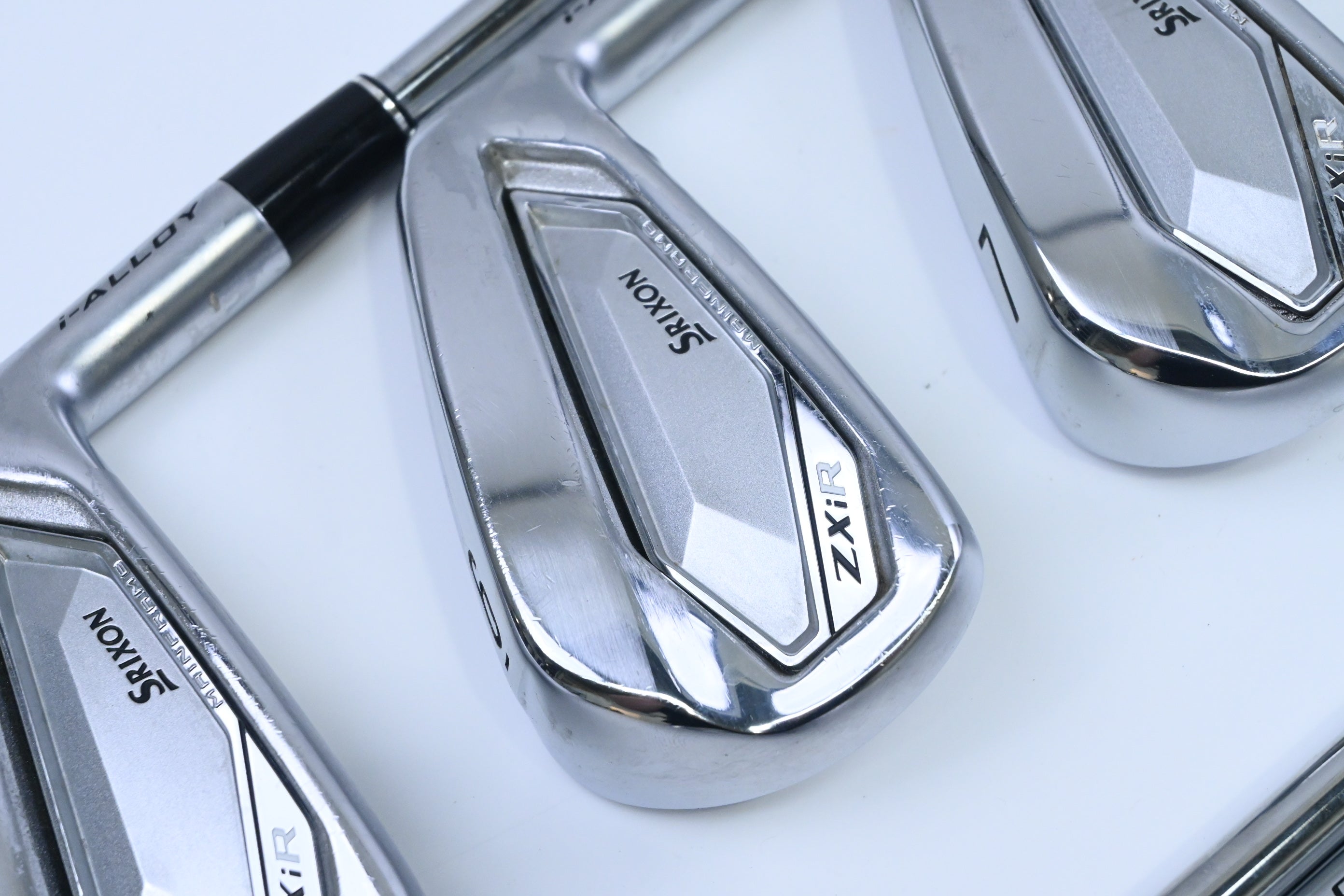 Srixon ZXiR Irons / 5-PW+GW+SW / Stiff Flex KBS Tour Lite Shaft
