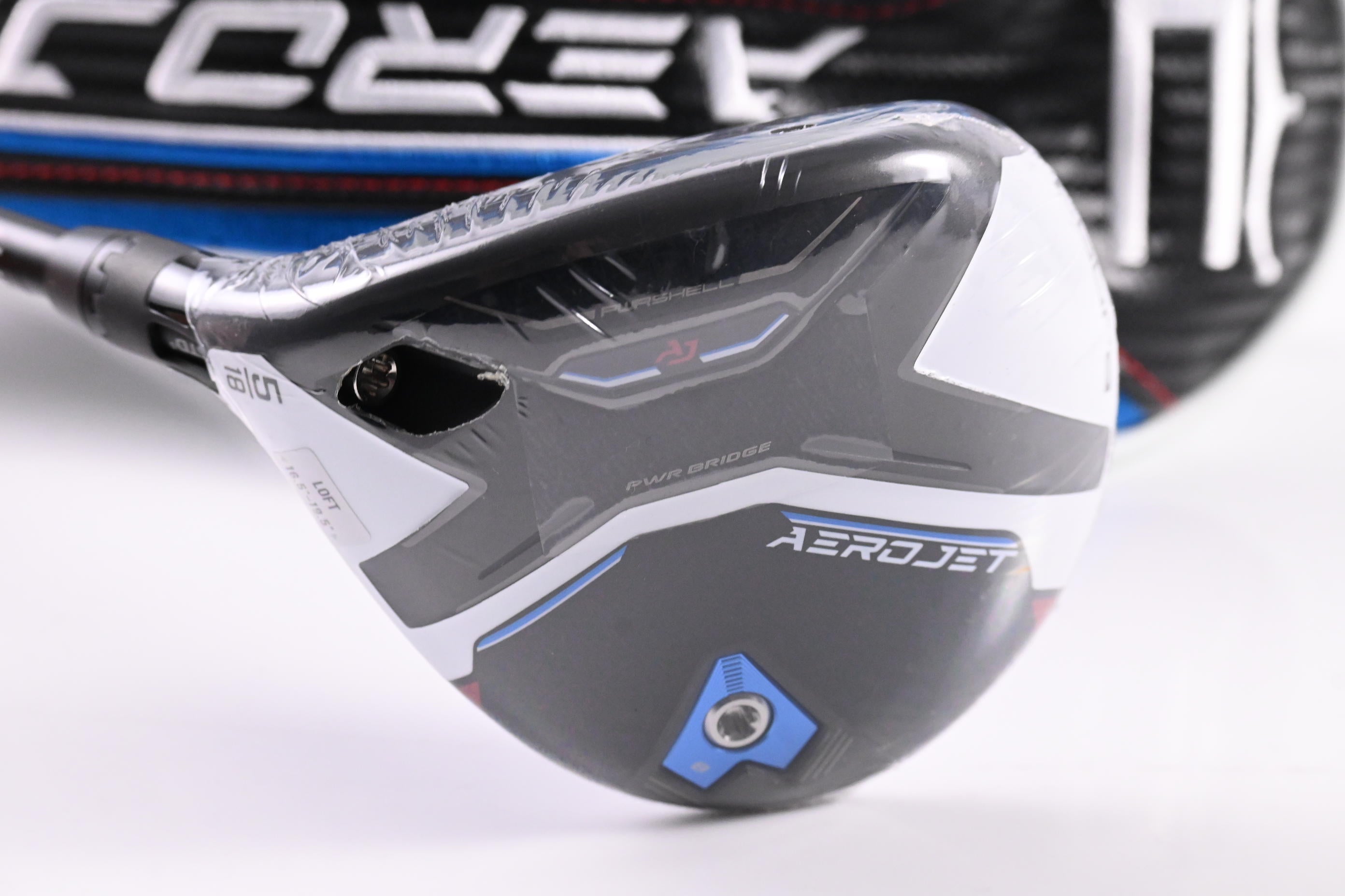 Left Hand Cobra Aerojet #5 Wood / 18 Degree / Senior Flex UST Helium Nanocore 5