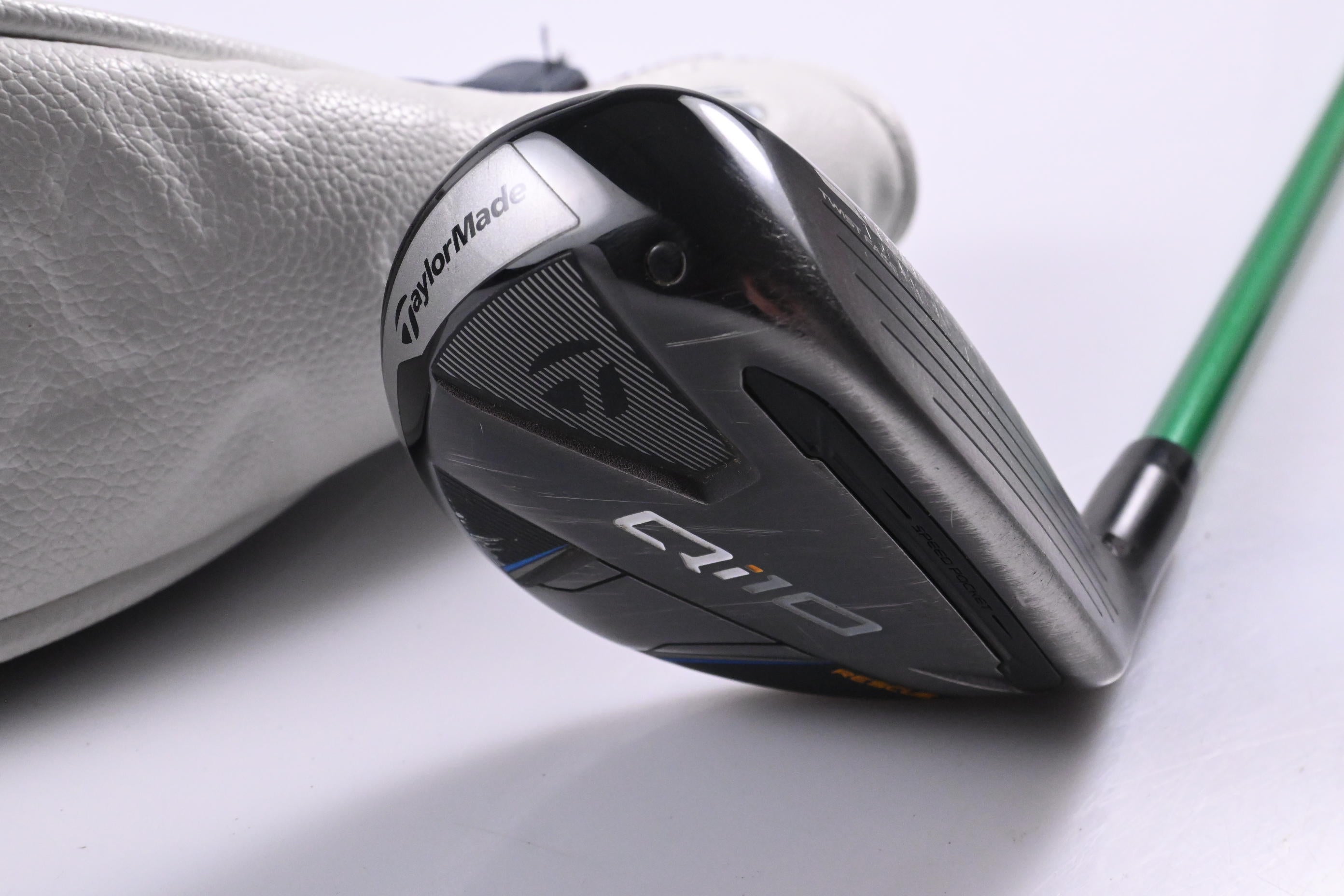Taylormade Qi10 #3 Hybrid / 19 Degree / Stiff Flex ACCRA GX Green 200 Shaft