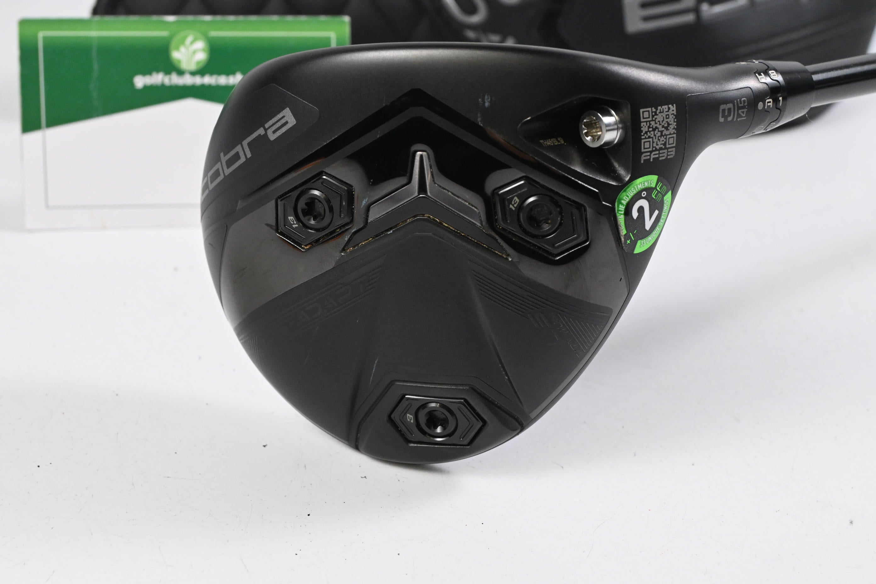 Cobra DS-Adapt LS Titanium #3 Wood / 14.5 Degree / Stiff Flex Denali 70 Shaft
