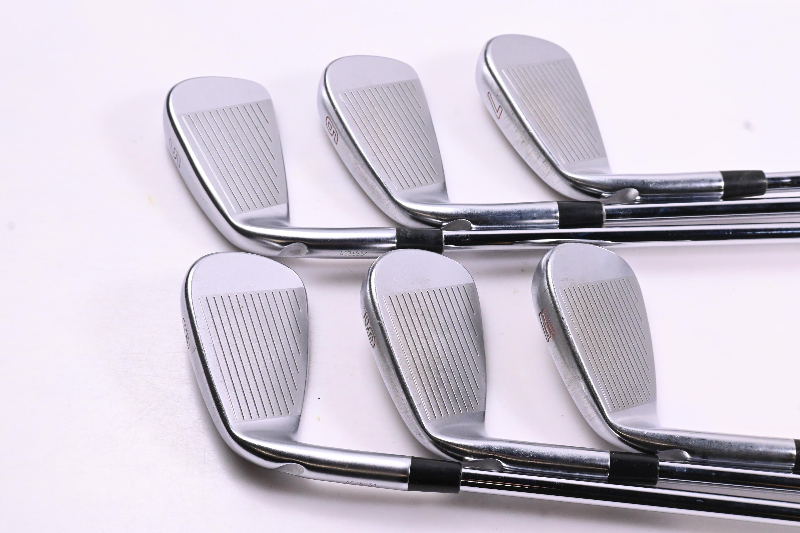 Ping i210 Irons / 5-PW / Green Dot / Stiff Flex Elevate MPH 115 Shafts