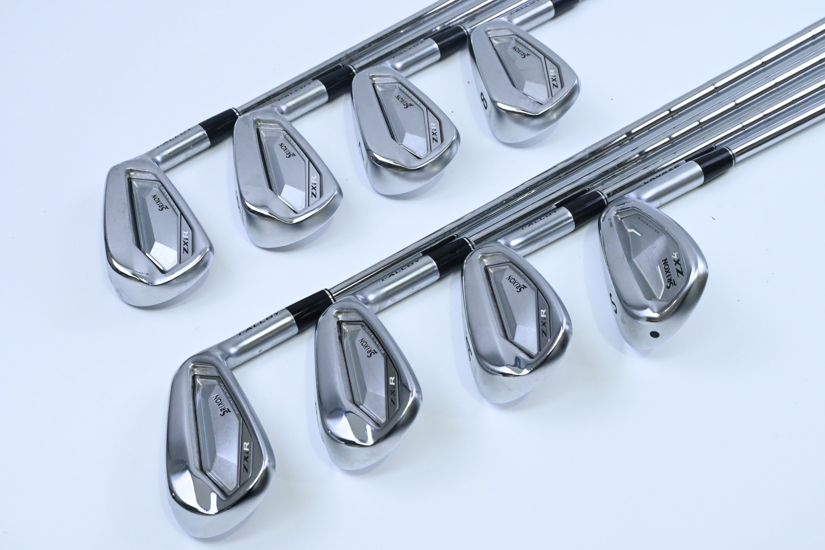 Srixon ZXiR Irons / 5-PW+GW+SW / Stiff Flex KBS Tour Lite Shaft