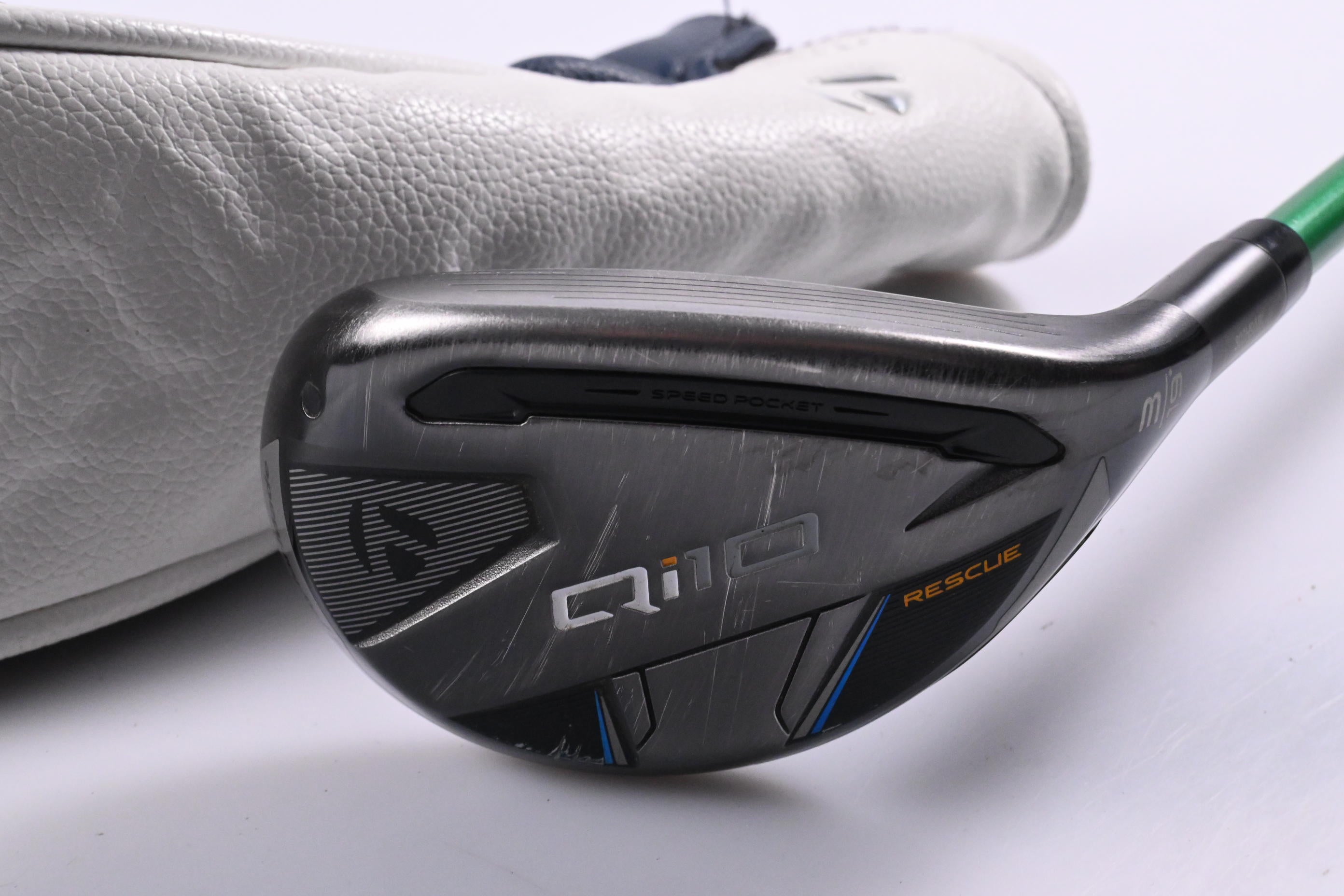 Taylormade Qi10 #3 Hybrid / 19 Degree / Stiff Flex ACCRA GX Green 200 Shaft