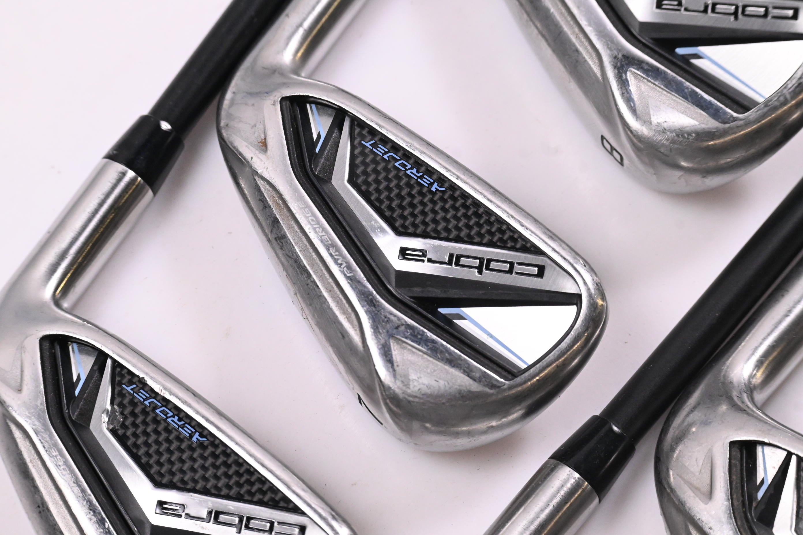 Ladies Cobra Aerojet Irons / 6-PW+SW / Ladies Flex KBS PGI 55 Shafts