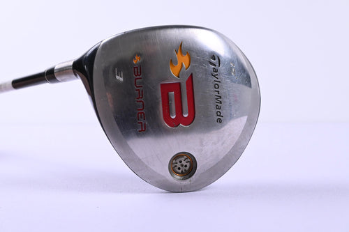 Left Hand TaylorMade Burner 2008 #3 Wood / 15 Degree / Regular Flex REAX 49