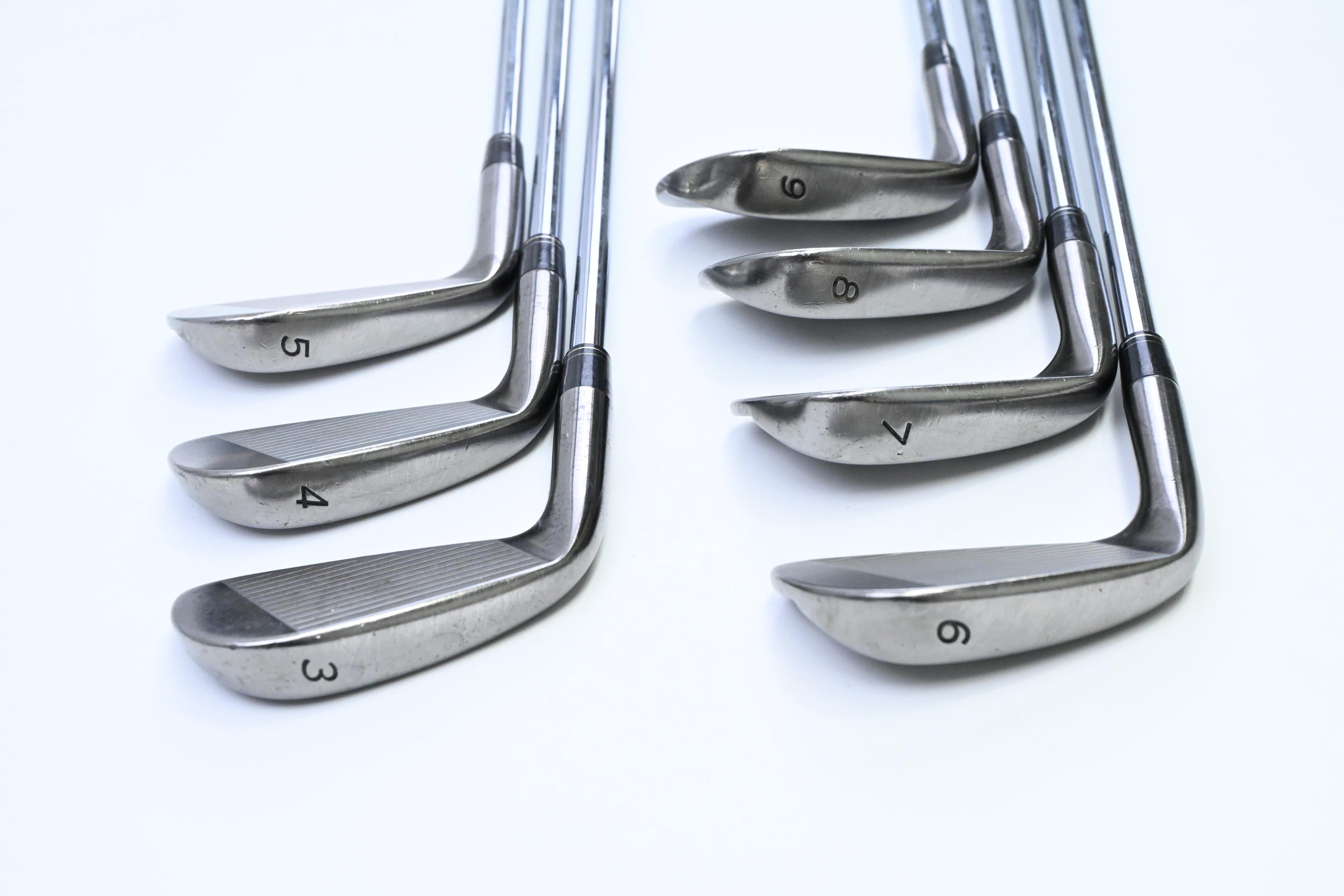 Taylormade RAC TP MB Irons / 3-9 / Stiff Flex Flighted Rifle Shafts