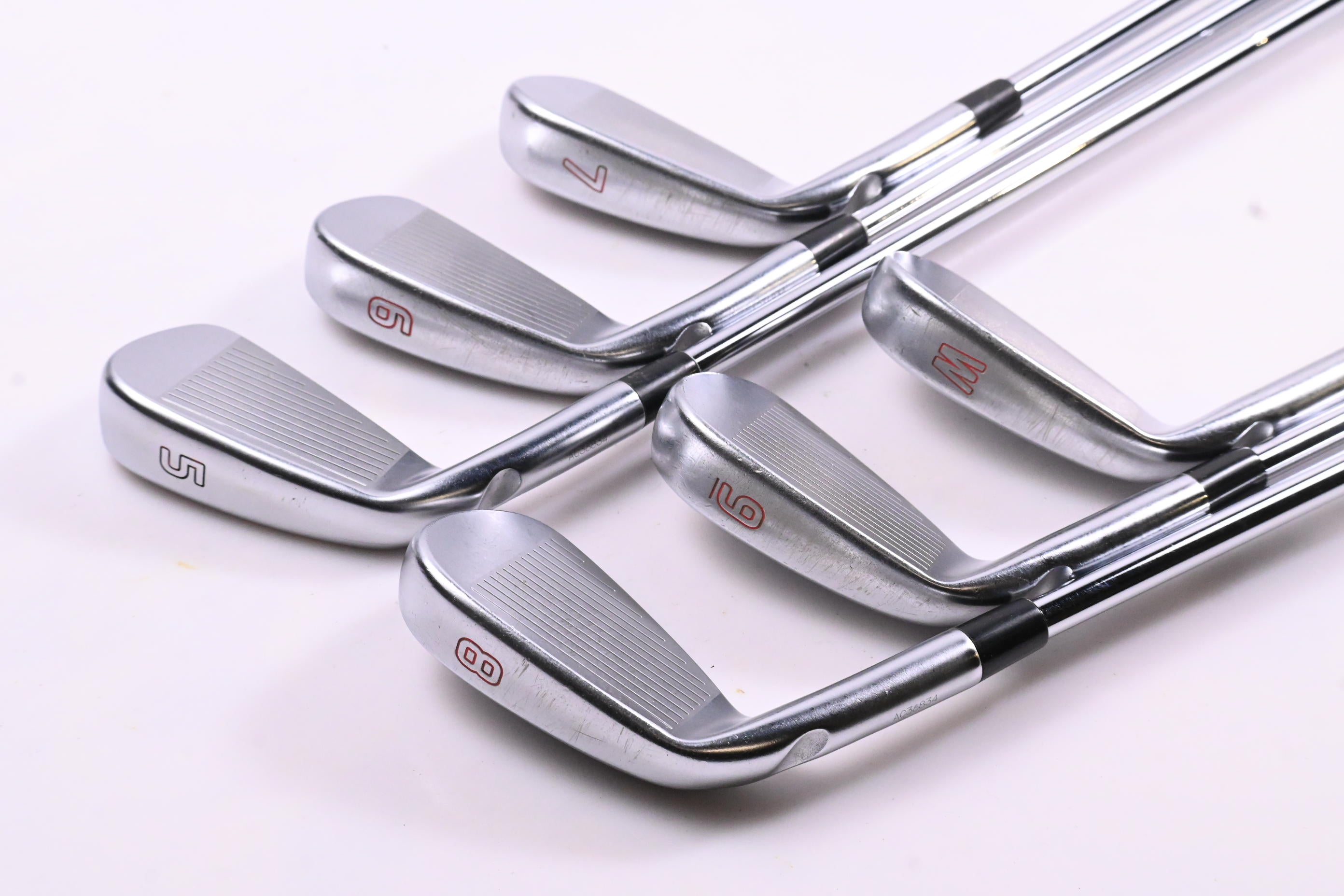 Ping i210 Irons / 5-PW / Green Dot / Stiff Flex Elevate MPH 115 Shafts