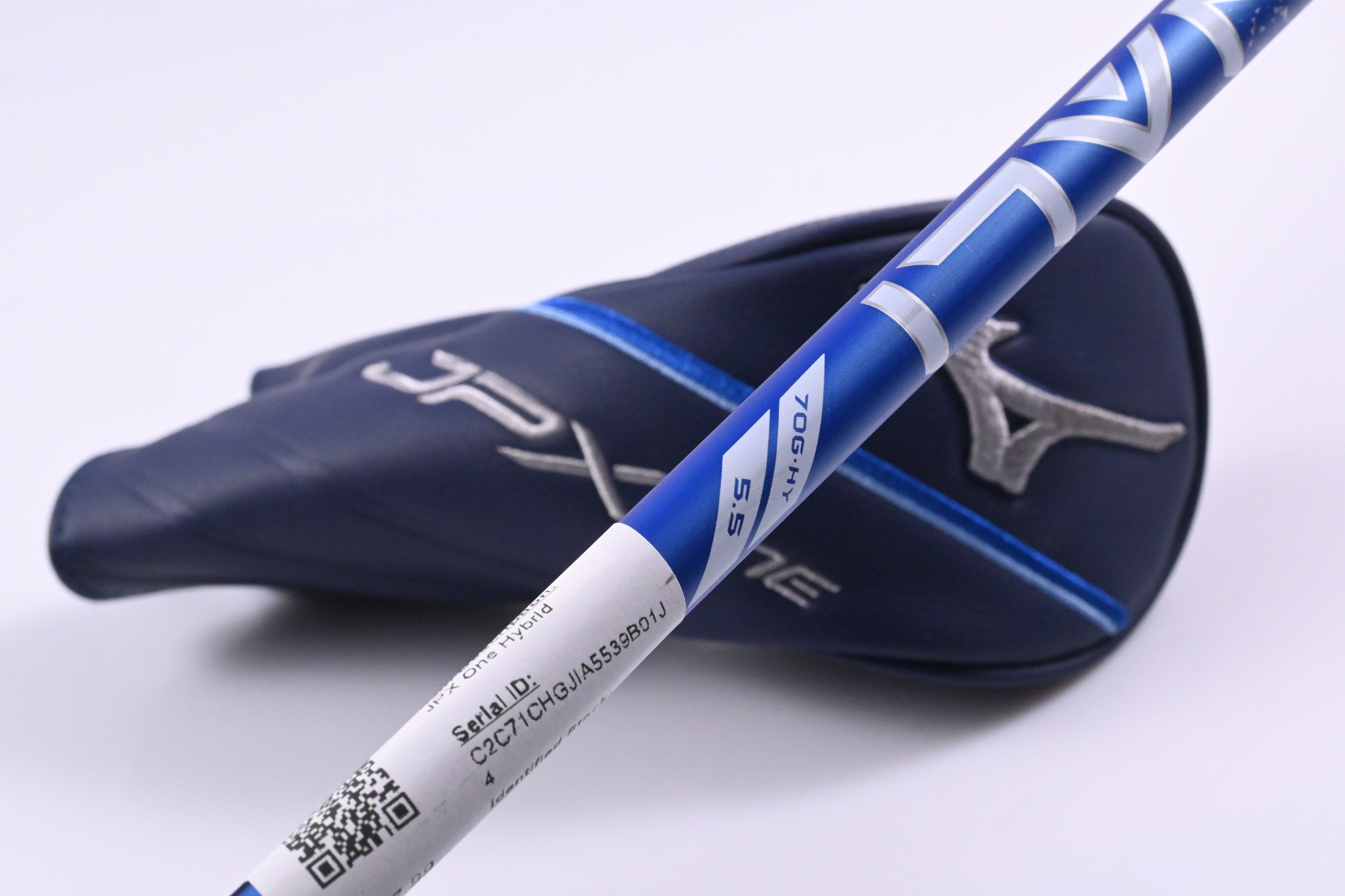 Mizuno JPX One #4 Hybrid / 22 Degree / Regular Flex Denali Frost Blue 70 Shaft