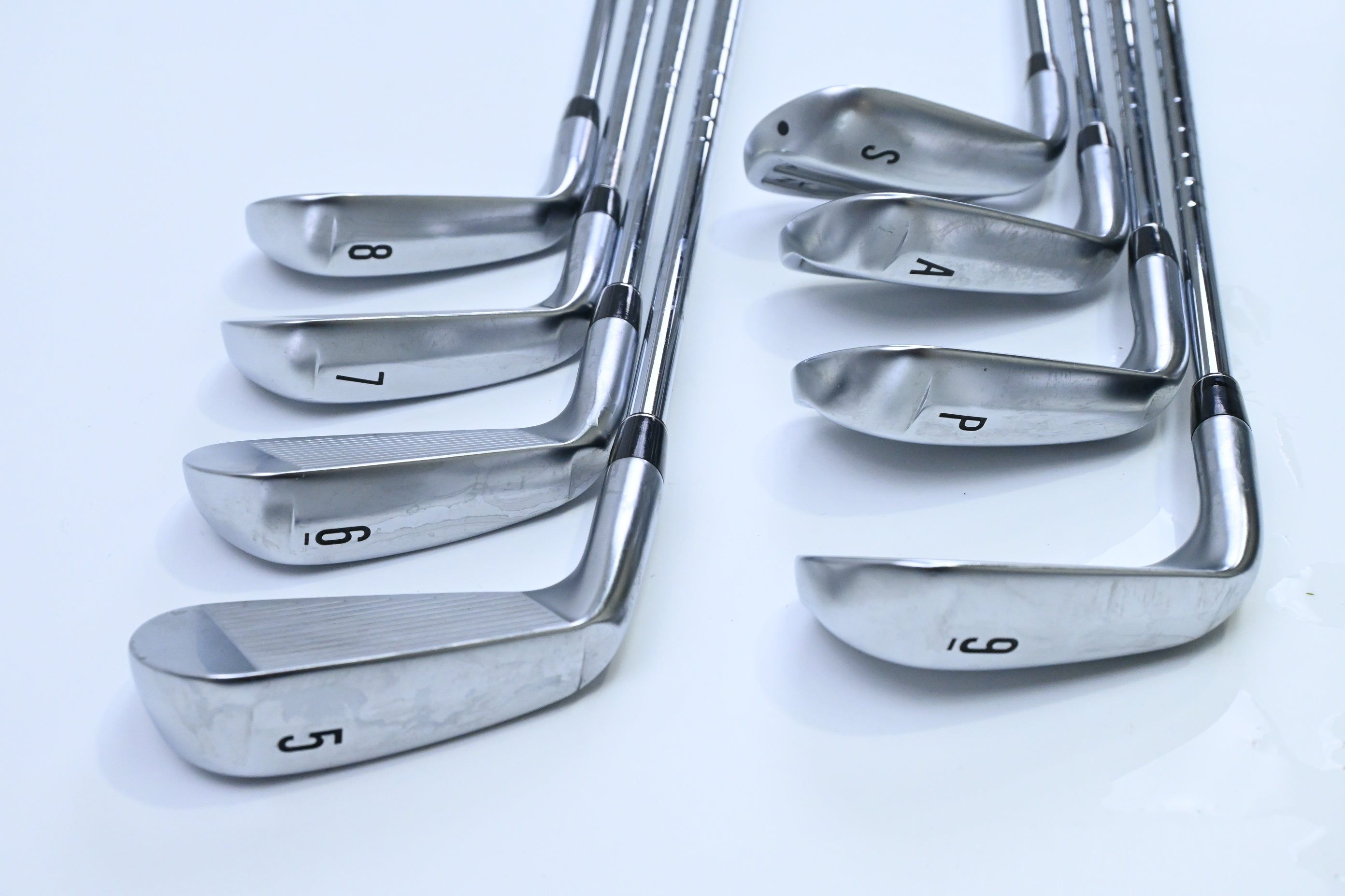 Srixon ZXiR Irons / 5-PW+GW+SW / Stiff Flex KBS Tour Lite Shaft