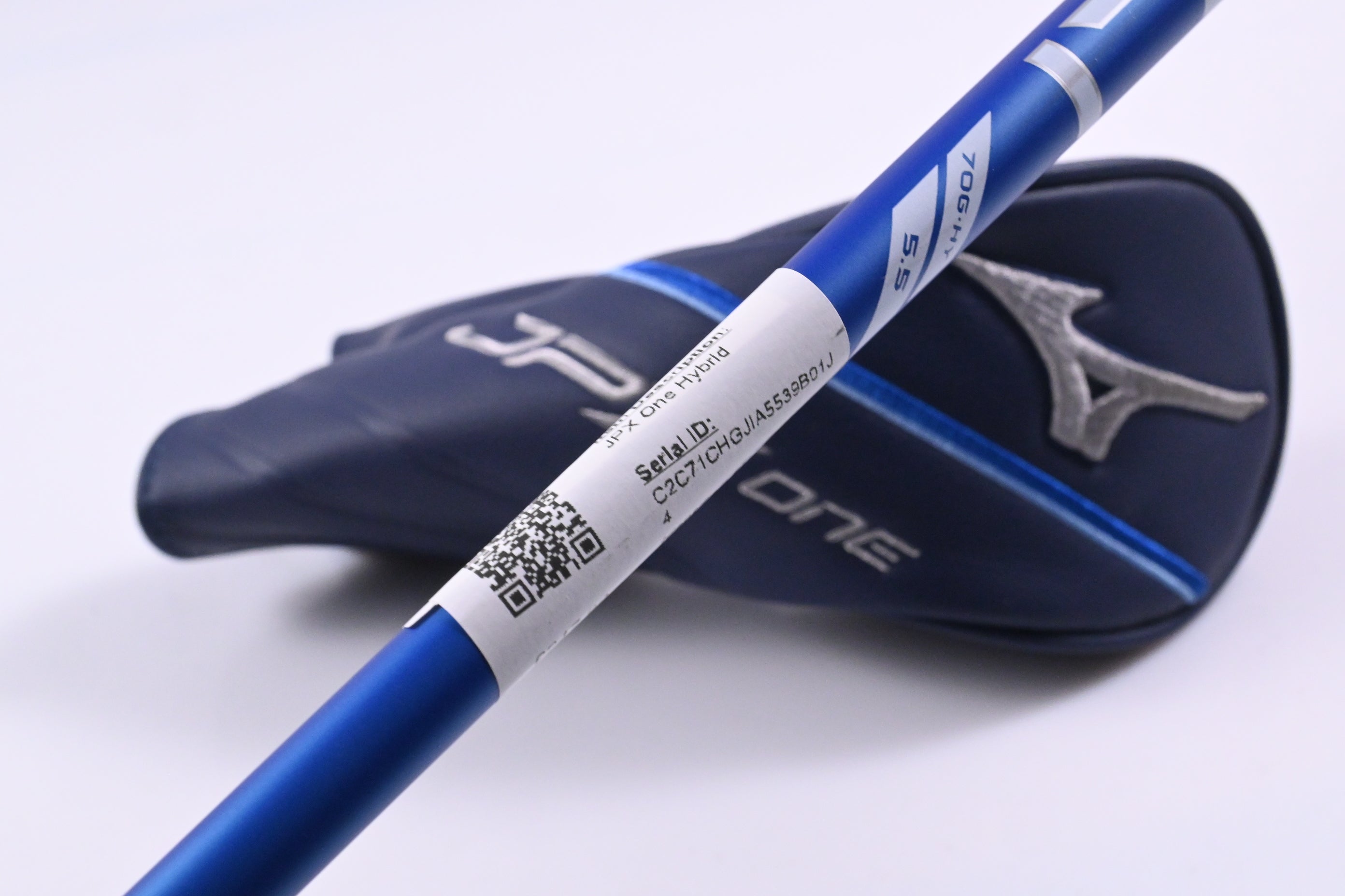 Mizuno JPX One #4 Hybrid / 22 Degree / Regular Flex Denali Frost Blue 70 Shaft