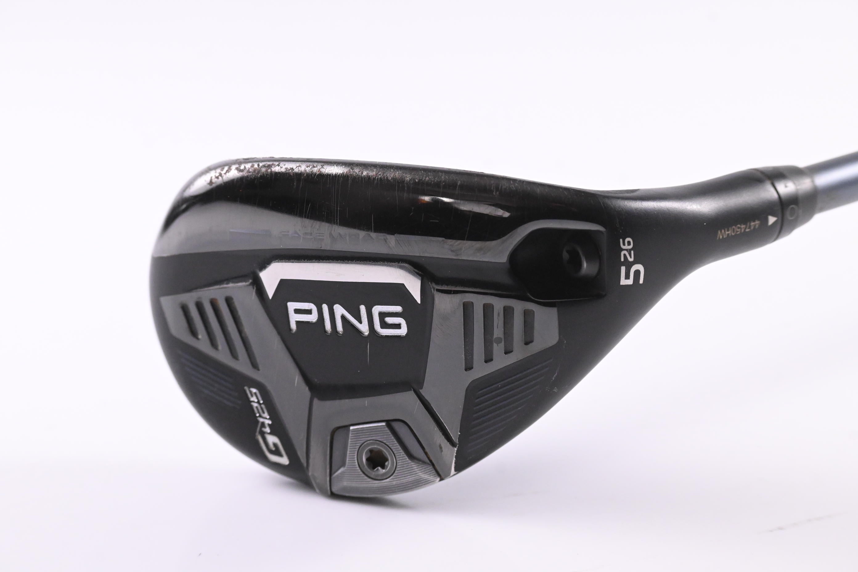 Ping G425 #5 Hybrid / 26 Degree / Regular Flex Ping Alta CB Slate 70 Shaft