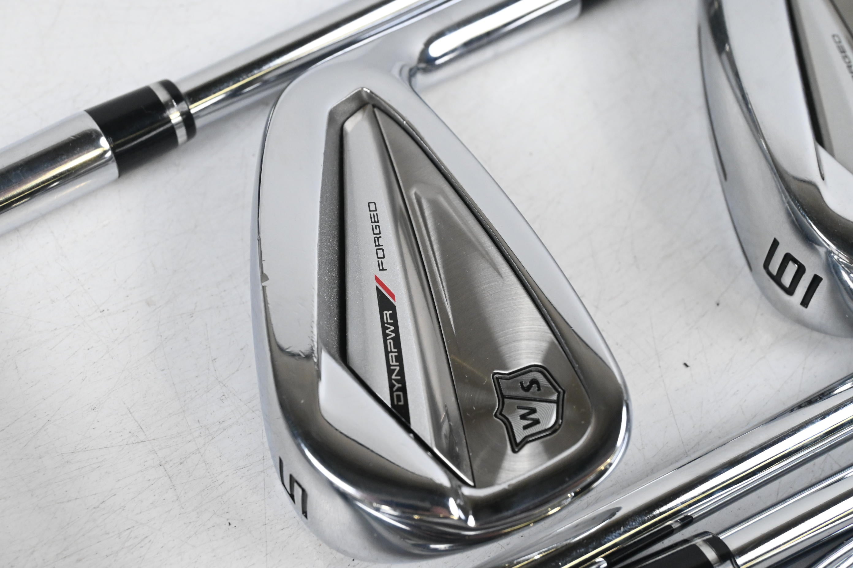 Wilson Dynapwr 2023 Forged Irons / 4-PW / Stiff Flex KBS Tour Lite Shafts