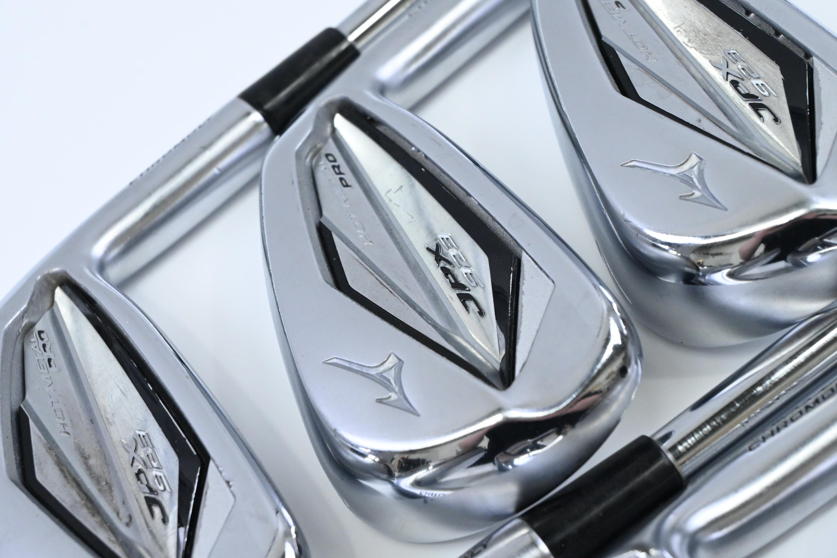 Mizuno JPX 923 Hot Metal Pro Irons / 5-PW / Stiff Flex KBS $-Taper 120 Shafts