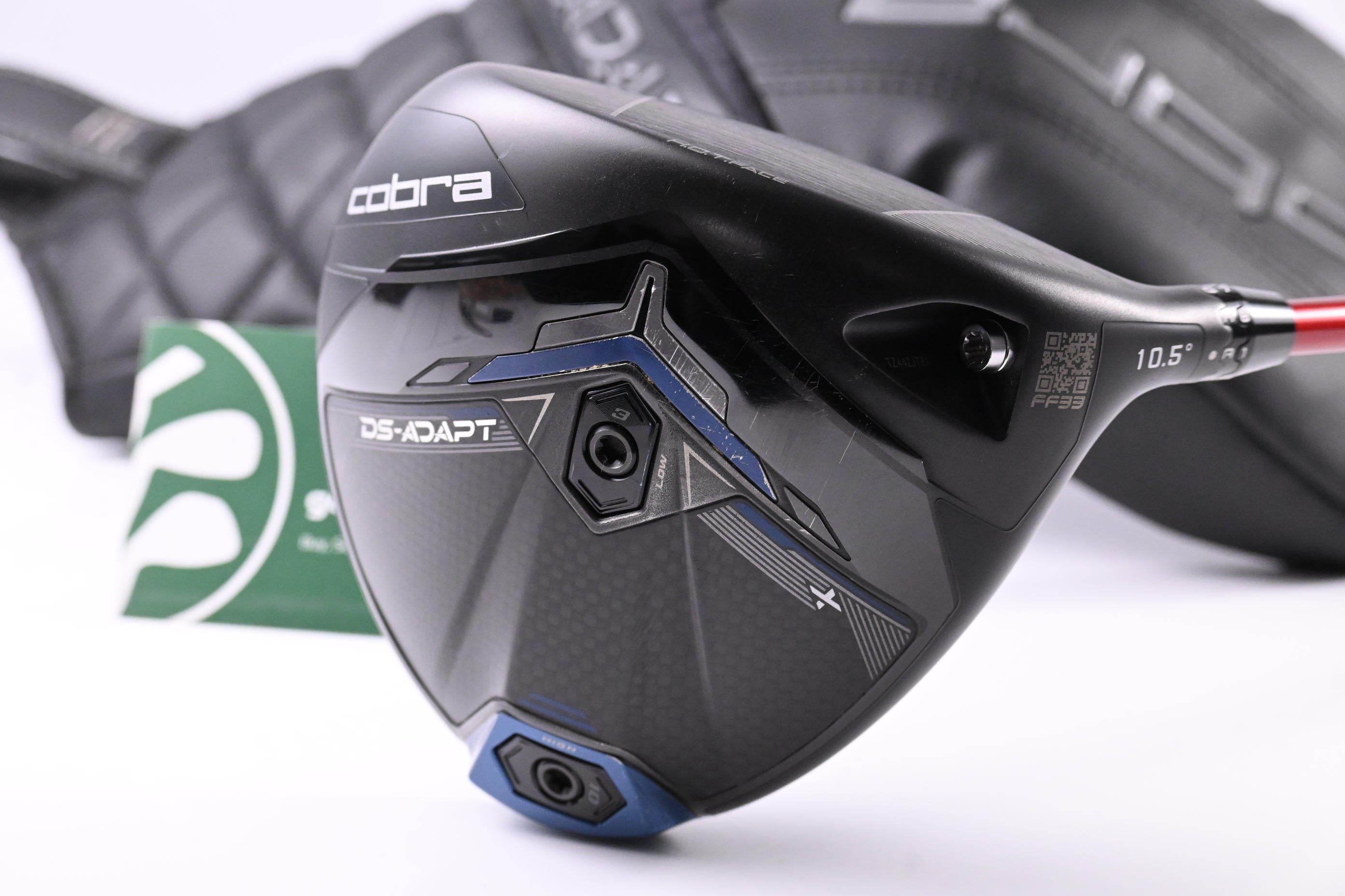 Cobra DS-Adapt X Driver / 10.5 Degree / Stiff Flex Denali Red 50 Shaft