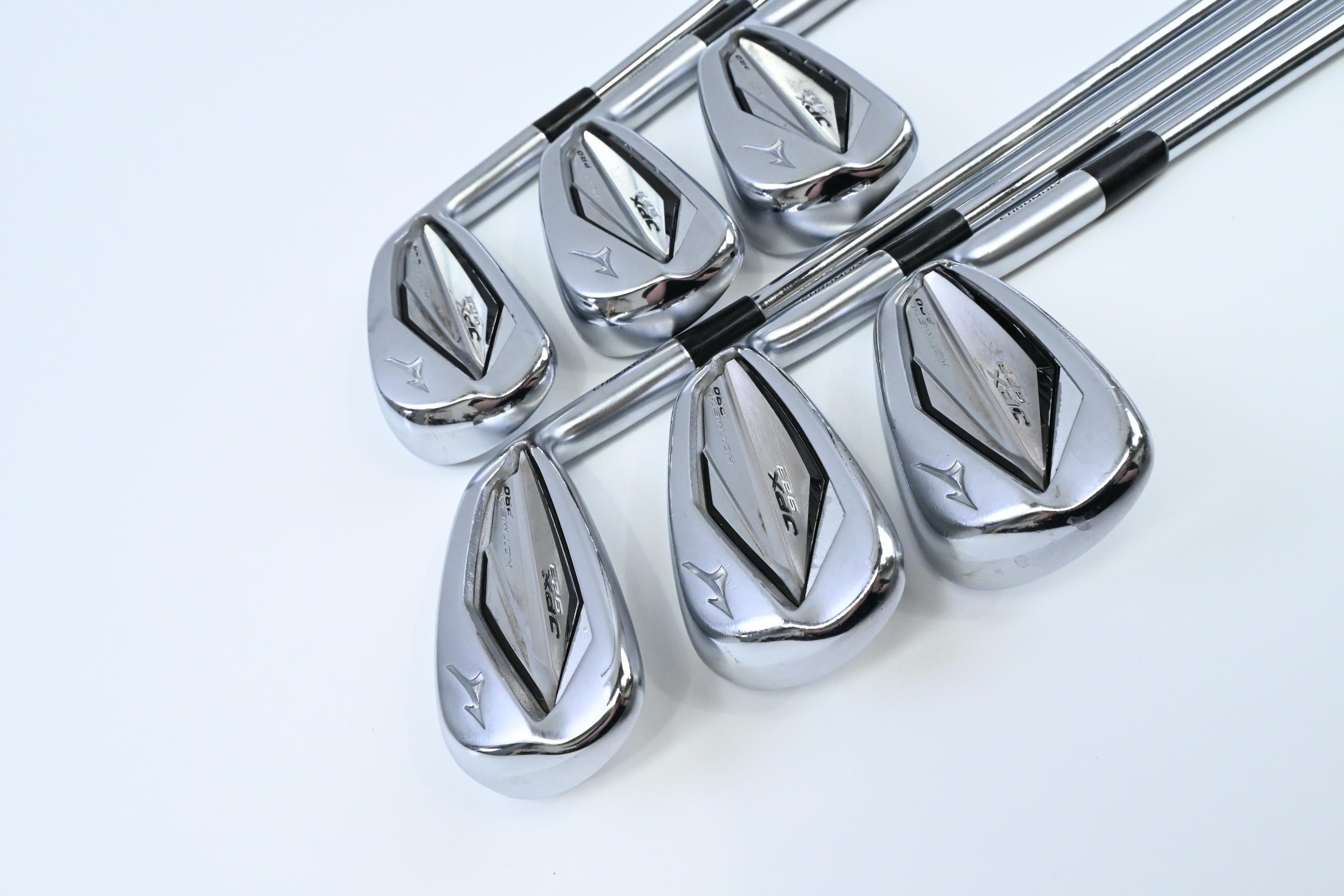 Mizuno JPX 923 Hot Metal Pro Irons / 5-PW / Stiff Flex KBS $-Taper 120 Shafts