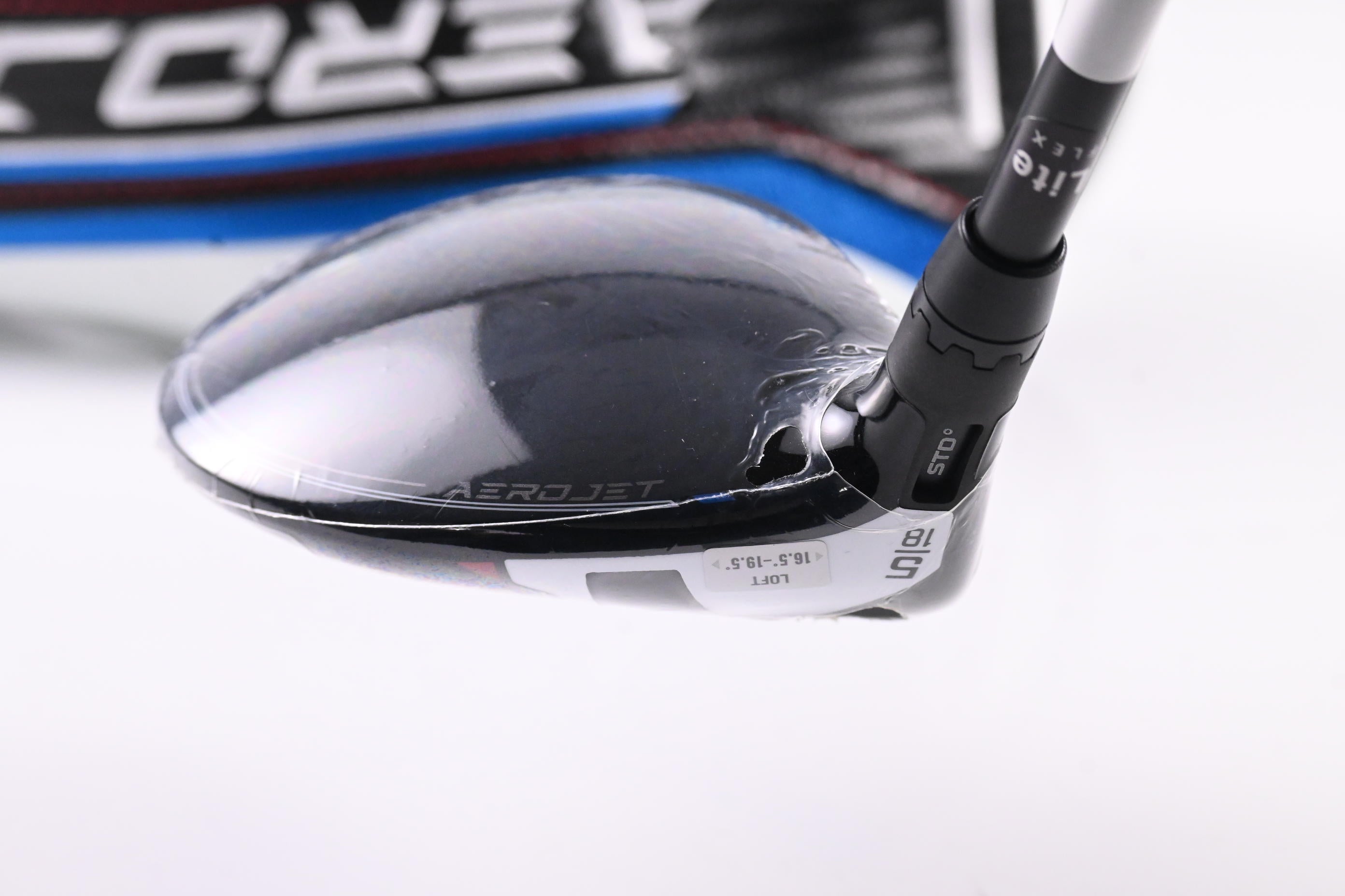 Left Hand Cobra Aerojet #5 Wood / 18 Degree / Senior Flex UST Helium Nanocore 5