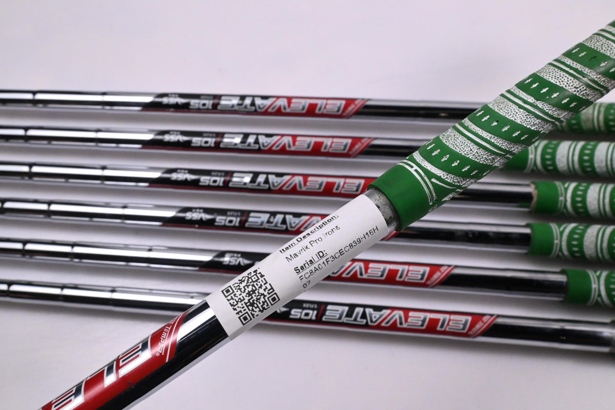 Callaway Mavrik Pro Irons / 4-PW / Stiff Flex Elevate 105 Shafts