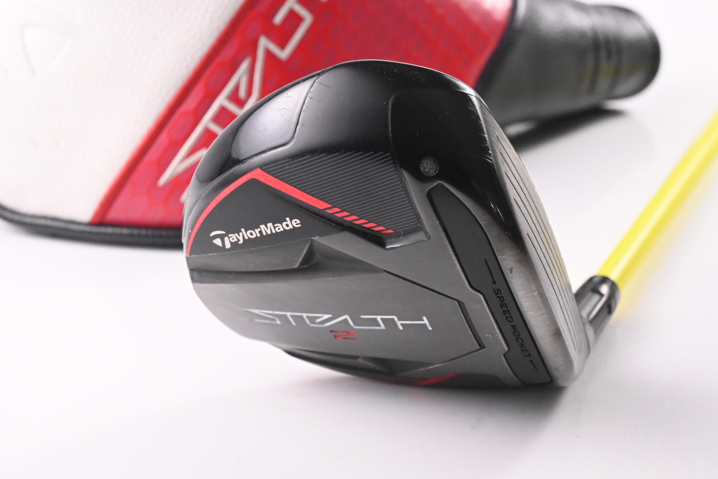 Taylormade Stealth 2 #3 Wood / 15 Degree / Stiff Flex UST Proforce V2 Yellow 7