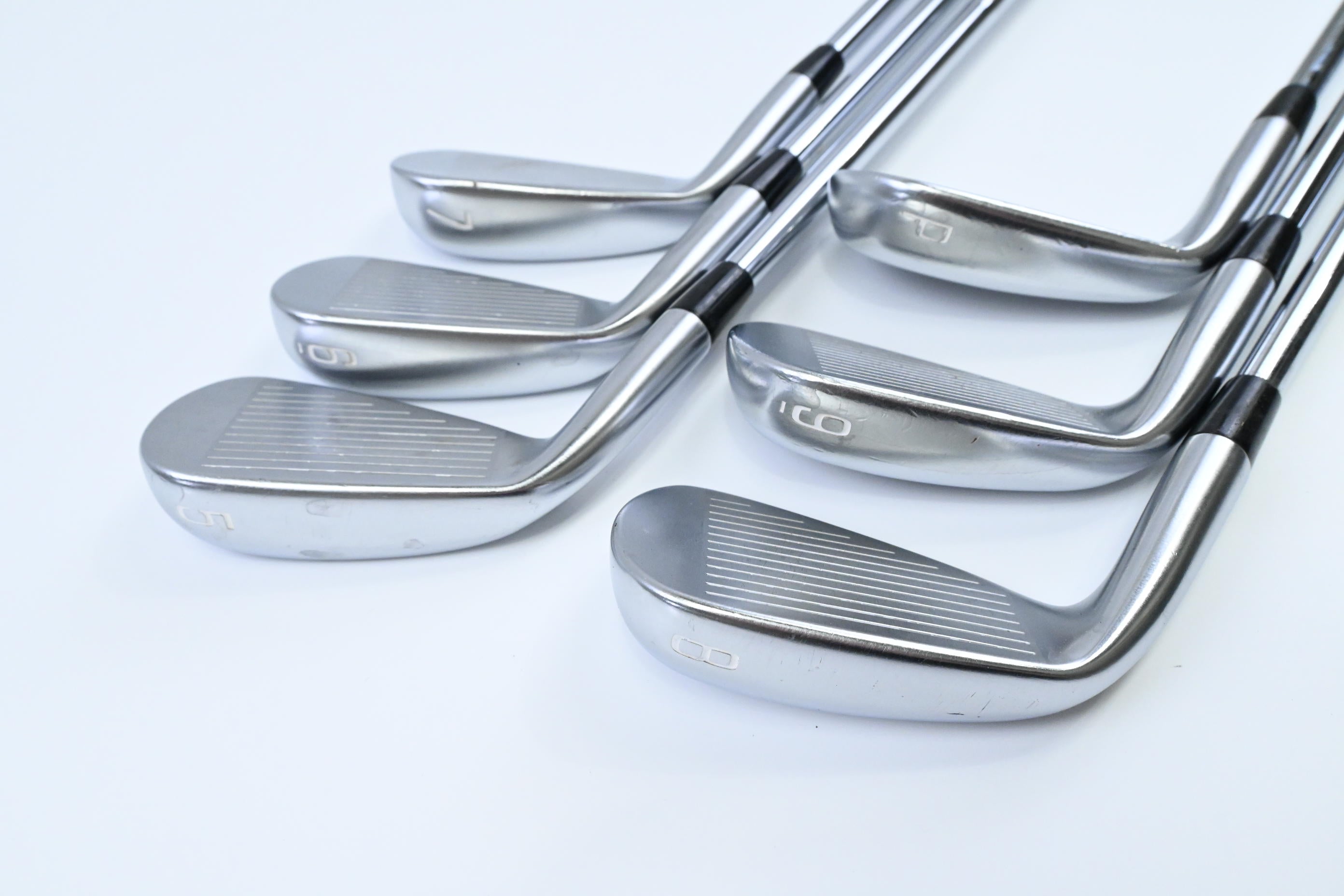 Mizuno JPX 923 Hot Metal Pro Irons / 5-PW / Stiff Flex KBS $-Taper 120 Shafts