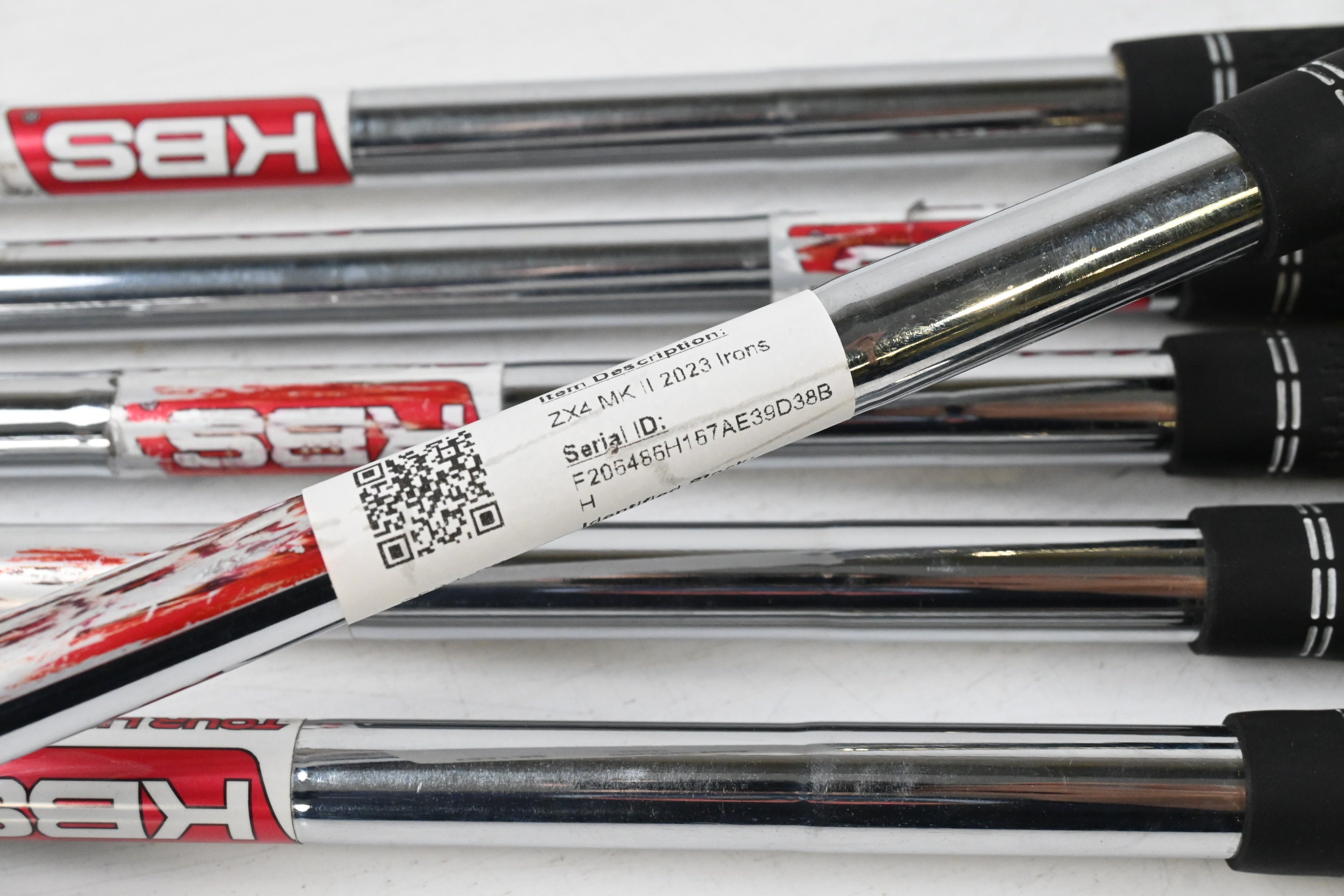 Srixon ZX4 MK II Irons 2023 / 5-PW / Regular Flex KBS Tour Lite Shafts
