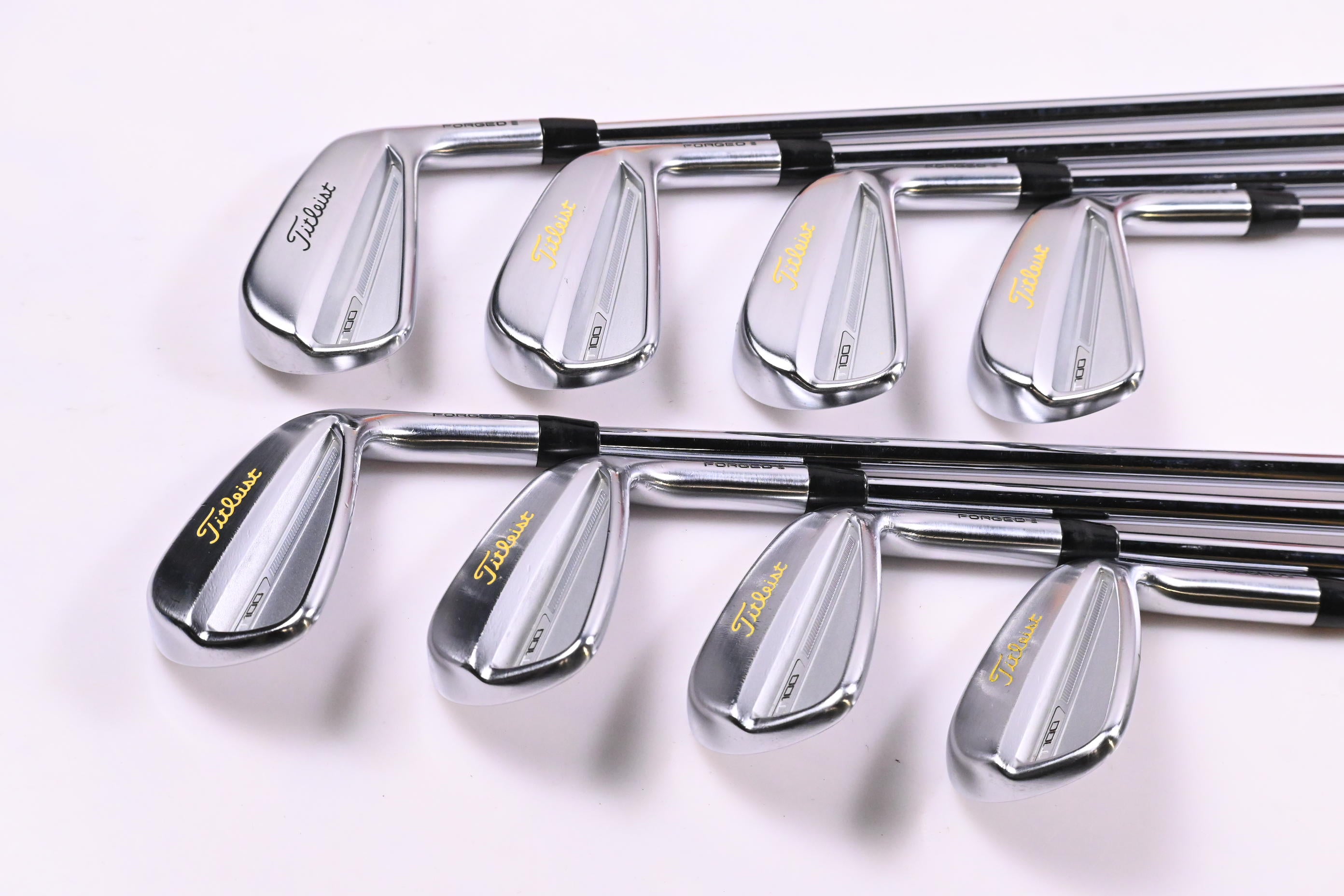 Titleist T100 2023 Irons / 4-PW+50° / Stiff Flex Accra iSeries 115 Shafts