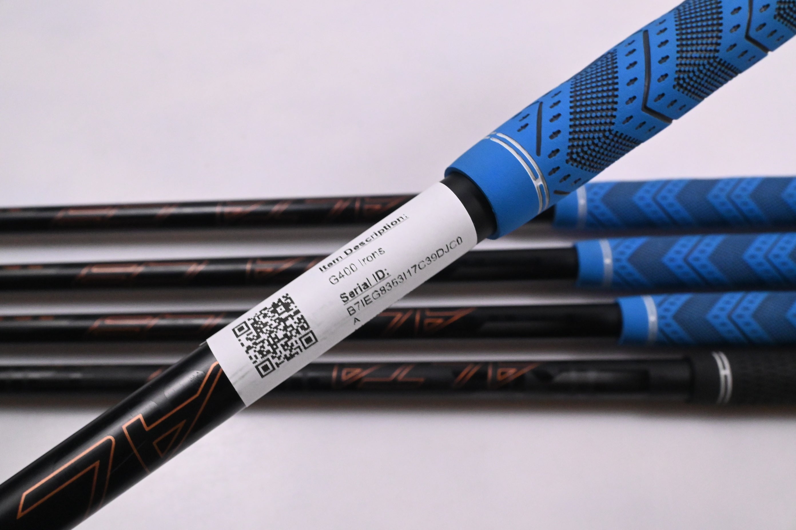 Ping G400 Irons / 5-9i / Green Dot / Regular Flex Ping Alta CB AWT Shafts