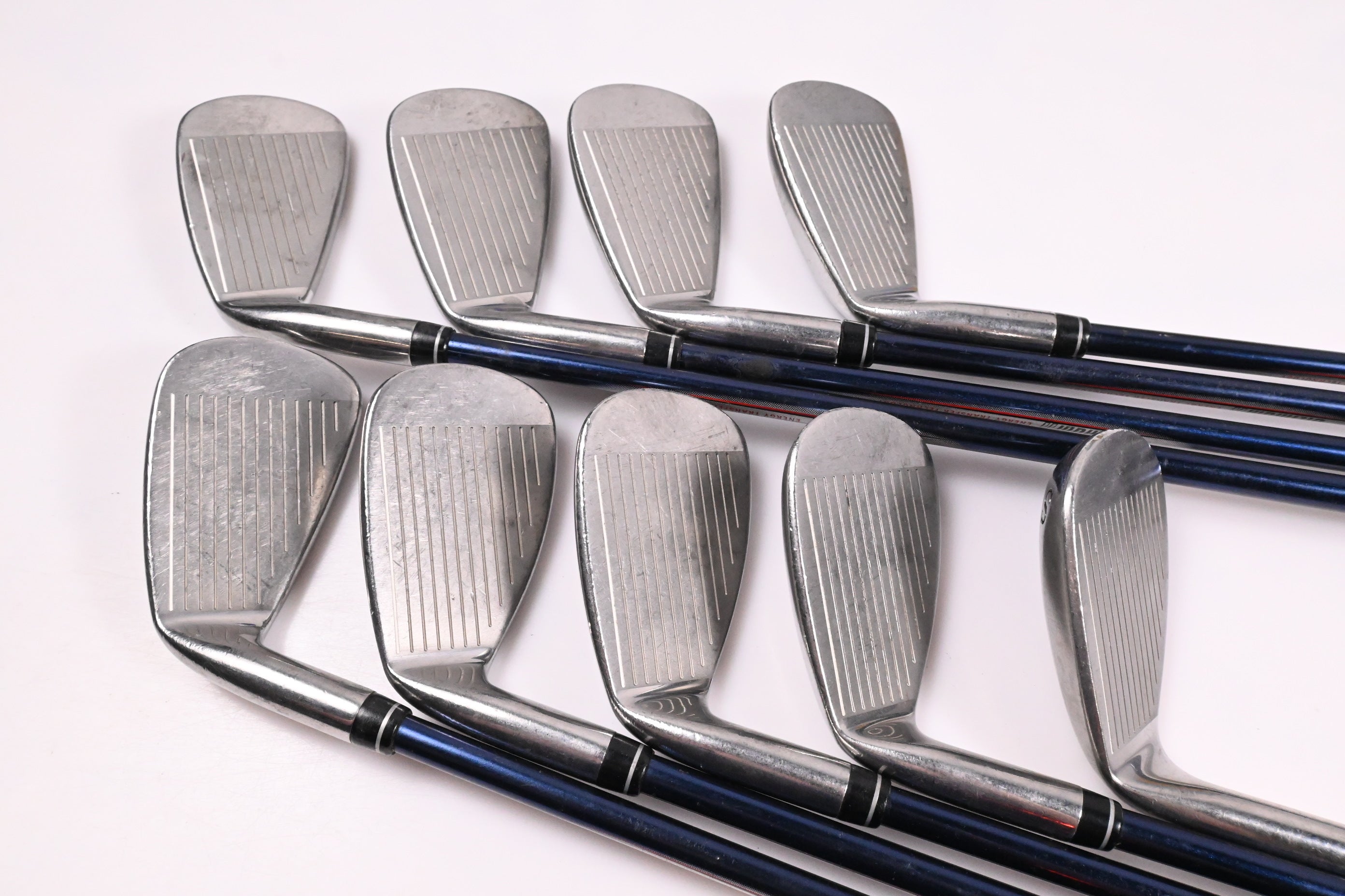 Yonex V-Mass 270 Irons / 3-PW+SW / Regular Flex Yonex Ultimum Ti 50 Shafts