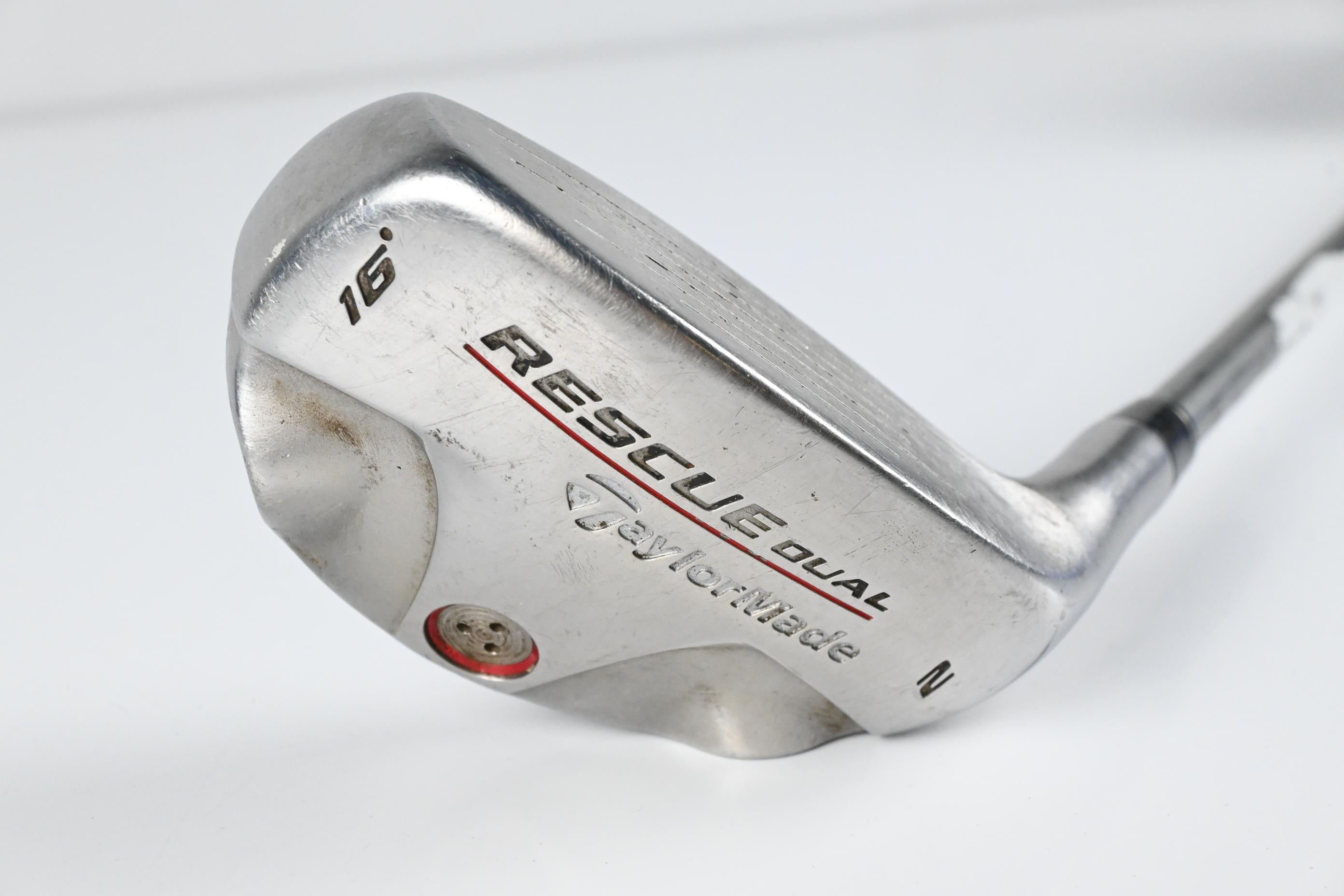 Taylormade Rescue Dual #2 Hybrid / 15 Degree / Stiff Flex Taylormade 65 Shaft