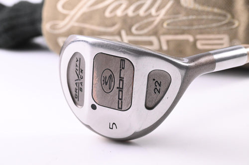 Ladies Cobra Gravity Back #5 Wood / 22 Degree / Ladies Flex Cobra Lady Shaft