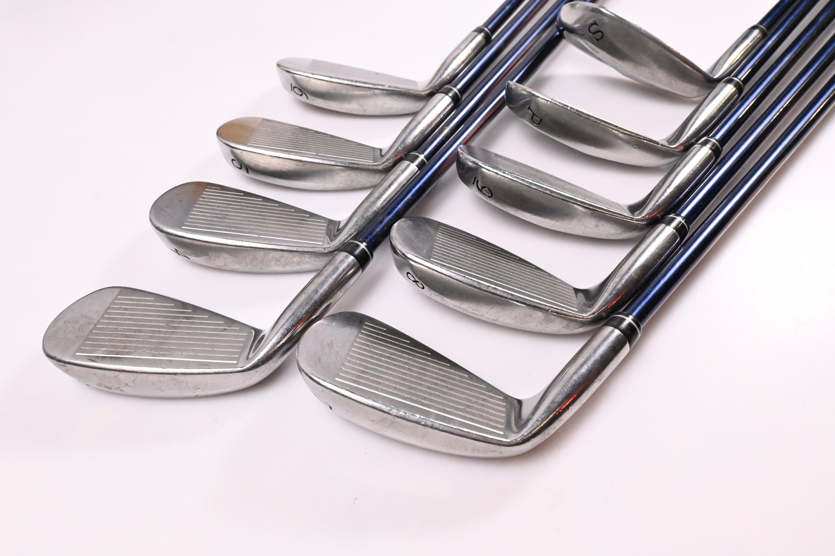 Yonex V-Mass 270 Irons / 3-PW+SW / Regular Flex Yonex Ultimum Ti 50 Shafts