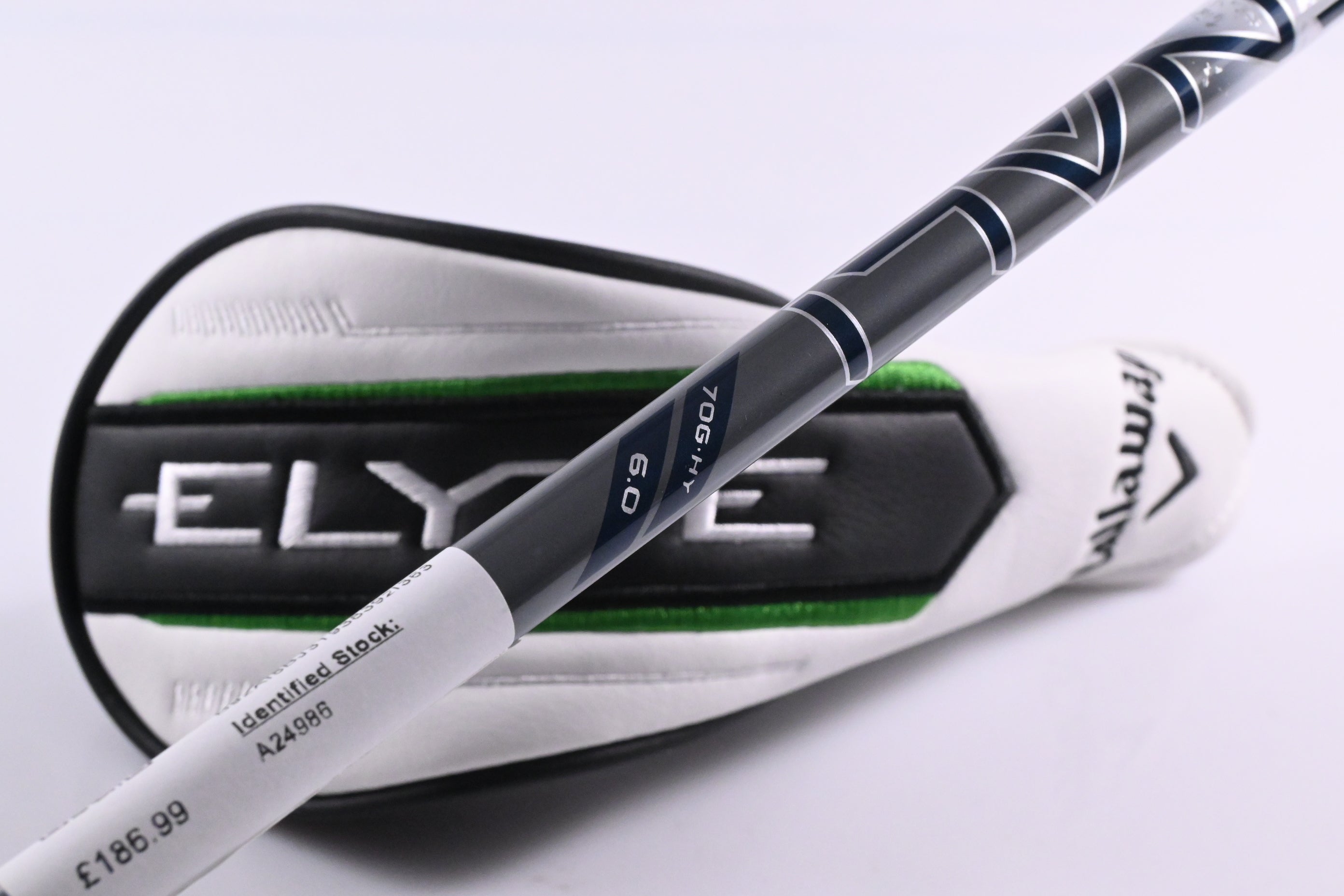Callaway Elyte #3 Hybrid / 19 Degree / Stiff Flex Denali Charcoal 70 Shaft