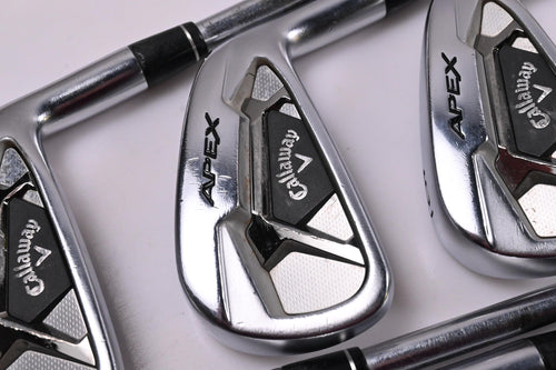 Callaway Apex 21 Irons / 4-PW / Stiff Flex Project X IO 110 Shafts