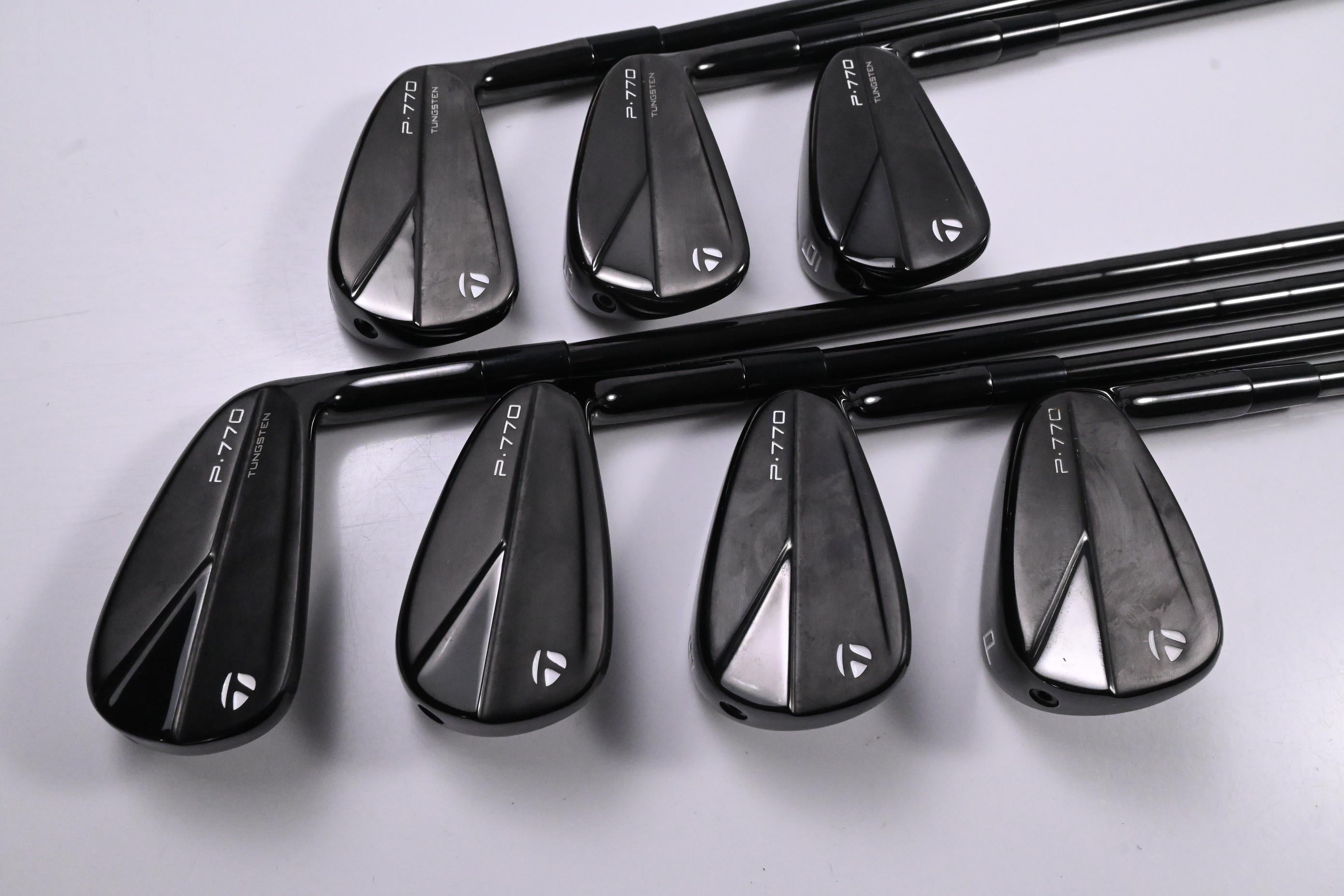 Taylormade P770 2023 Phantom Black Irons / 4-PW / Stiff Flex KBS Tour Shafts