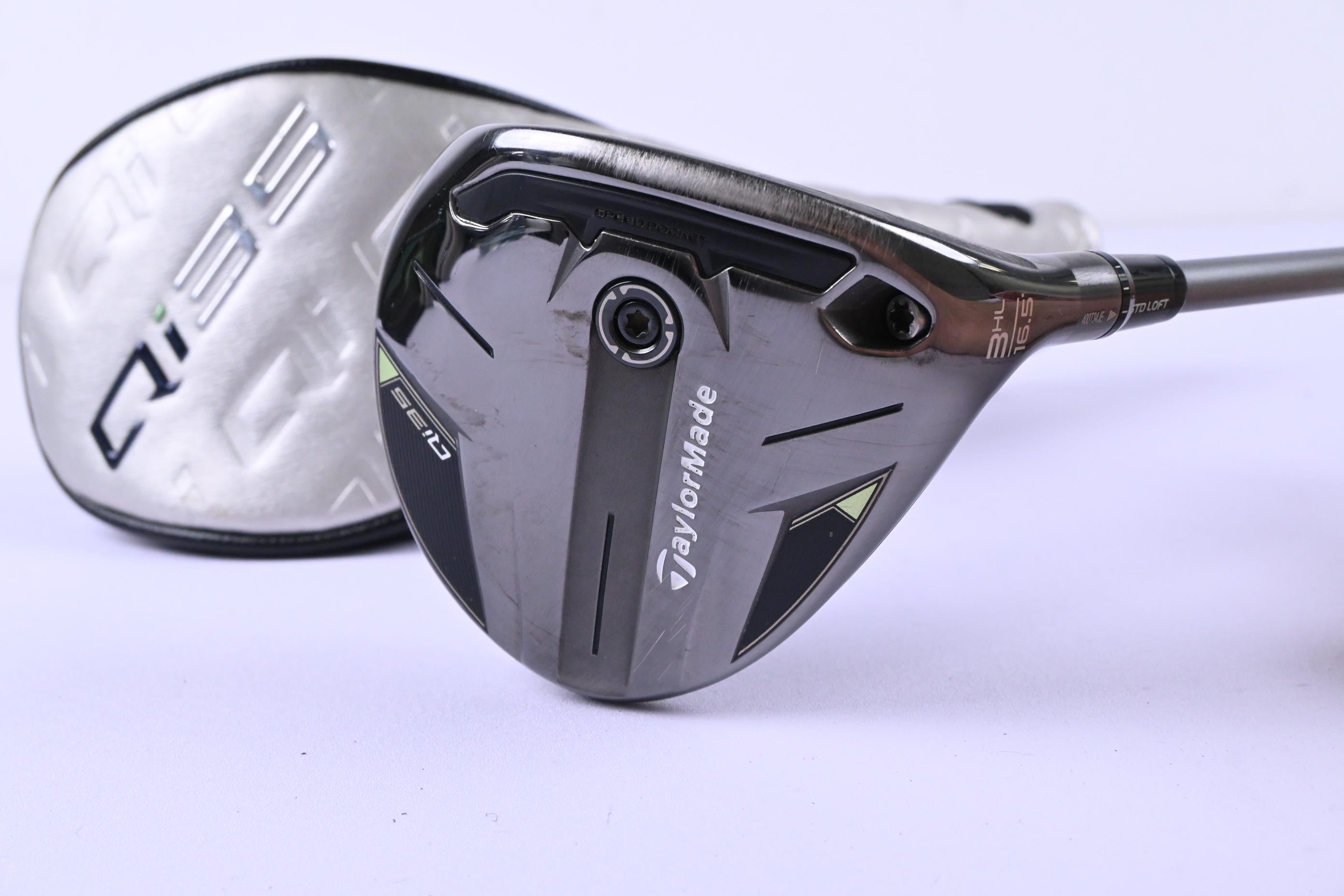 Taylormade Qi35 #3HL Wood / 16.5 Degree / Regular Flex Fujikura Air Speeder 50