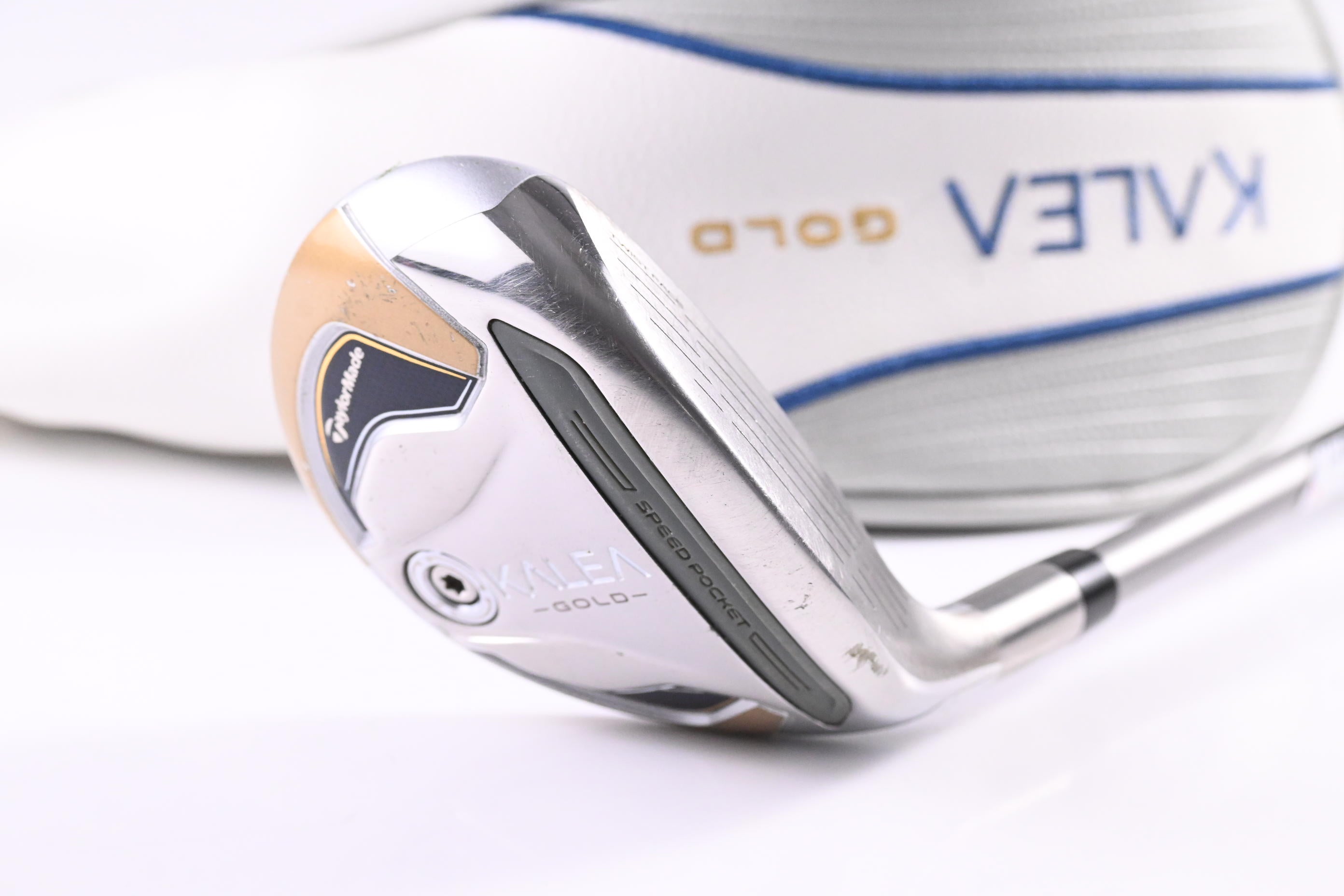Ladies Taylormade Kalea Gold #6 Hybrid / 31 Degrees / Ladies Flex Kalea 40 Shaft