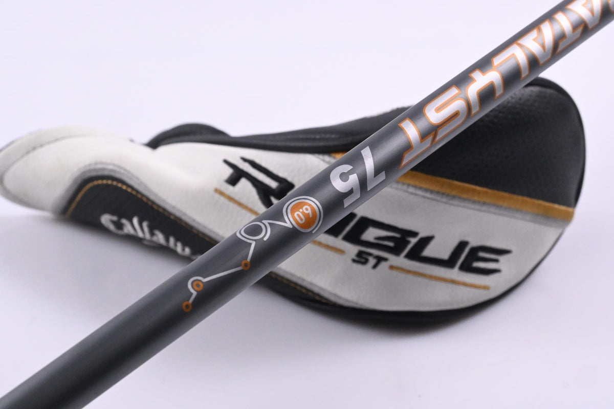 Callaway Rogue ST Max #3 Hybrid / 18 Degree / Stiff Flex Catalyst 75 Shaft