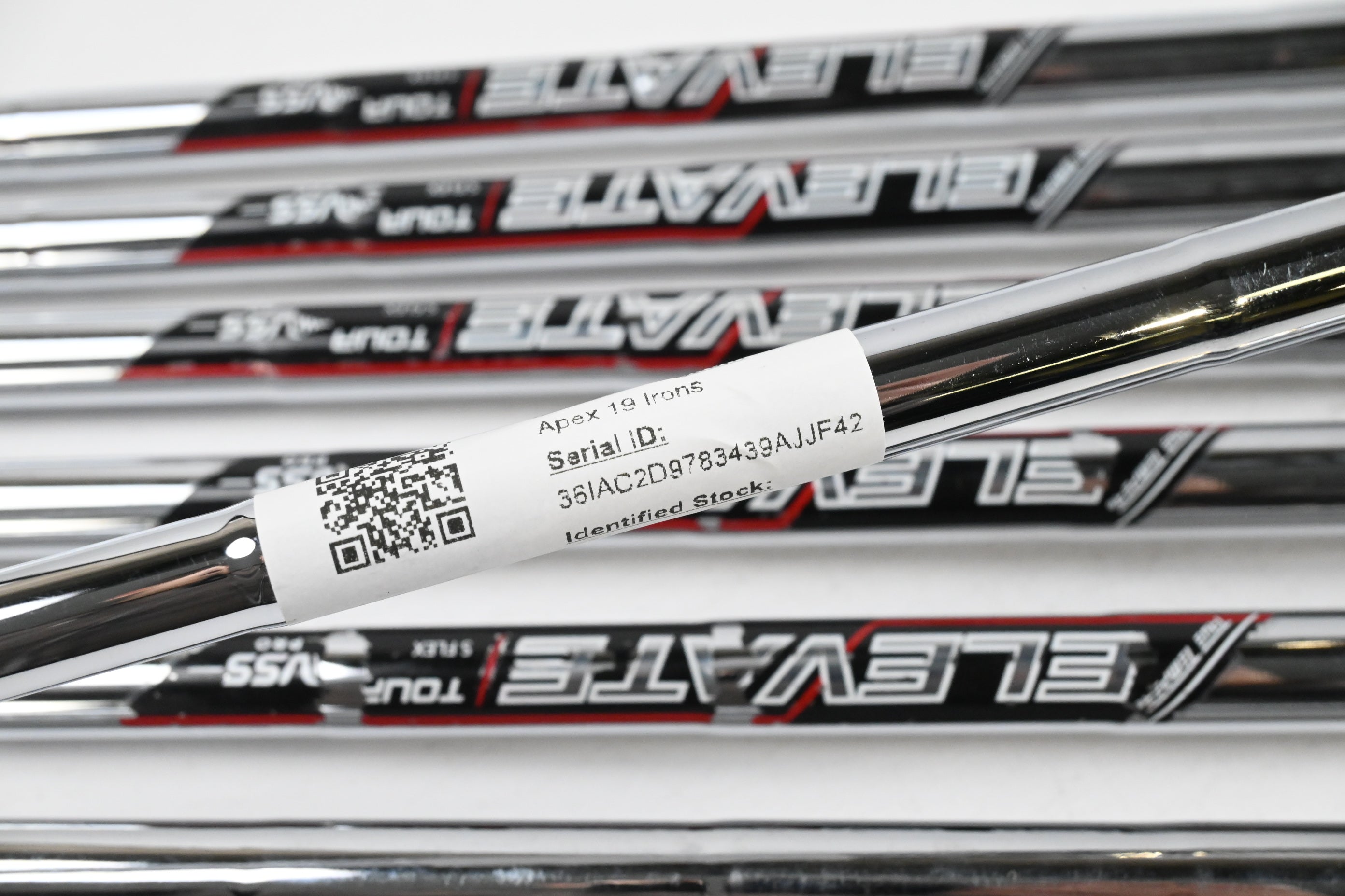 Callaway Apex 19 Irons / 4-PW / Stiff Flex Elevate Tour Shafts