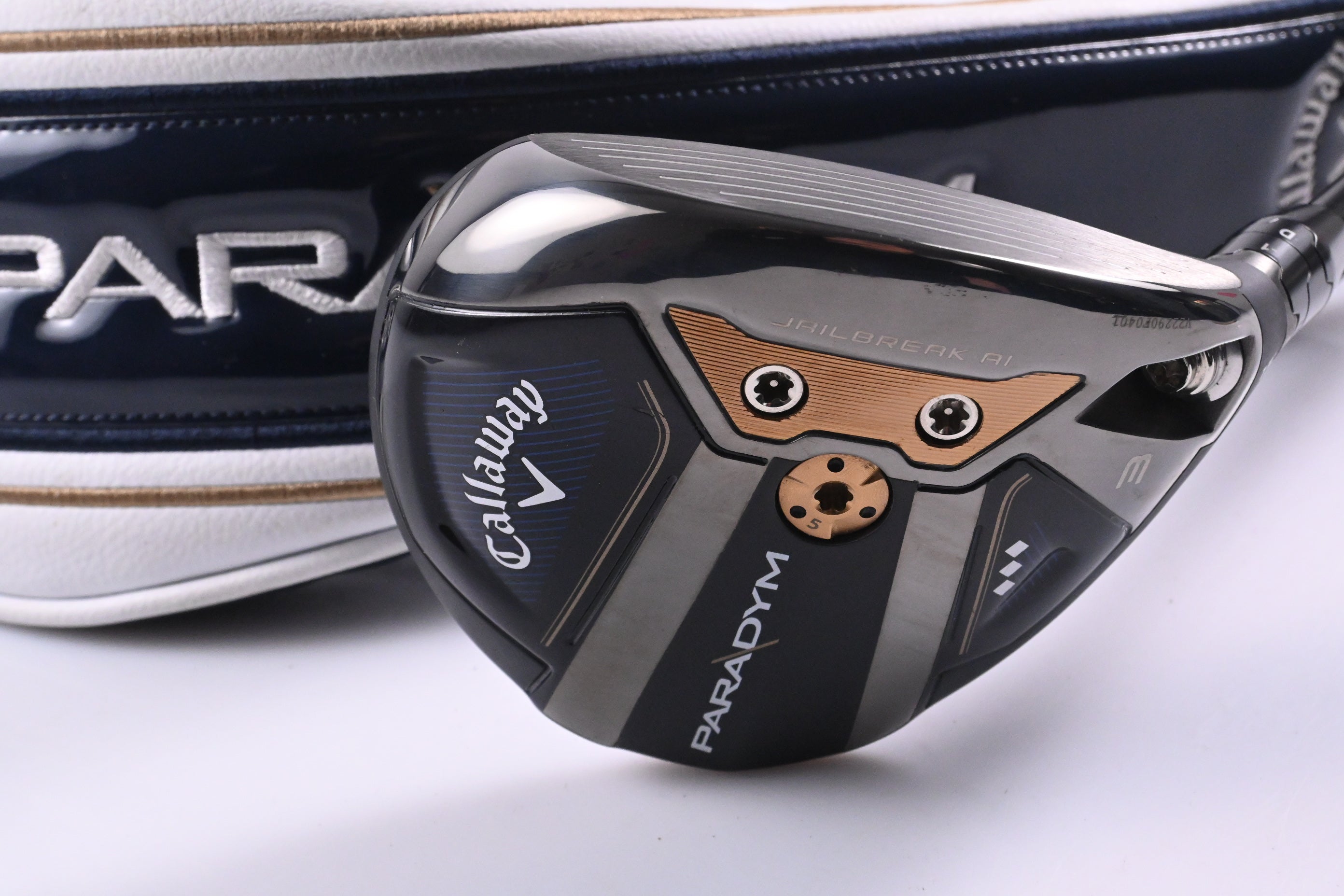 Callaway Paradym Triple Diamond #3 Wood / 15 Degree / Stiff Flex Kai'li White 70