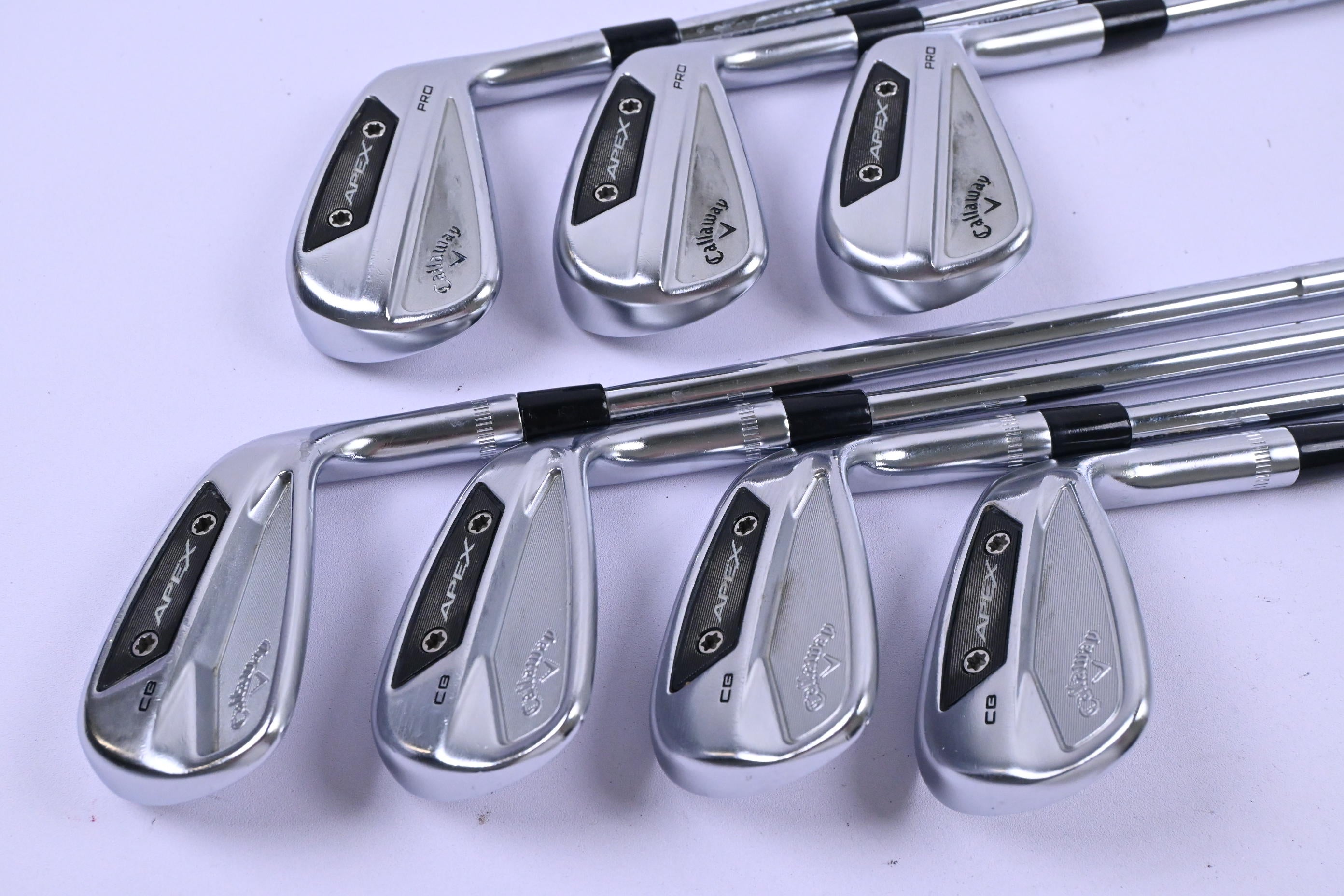 Callaway Apex Pro 24 Irons / 5-PW+GW / Stiff Flex N.S.Pro 950 GH Neo