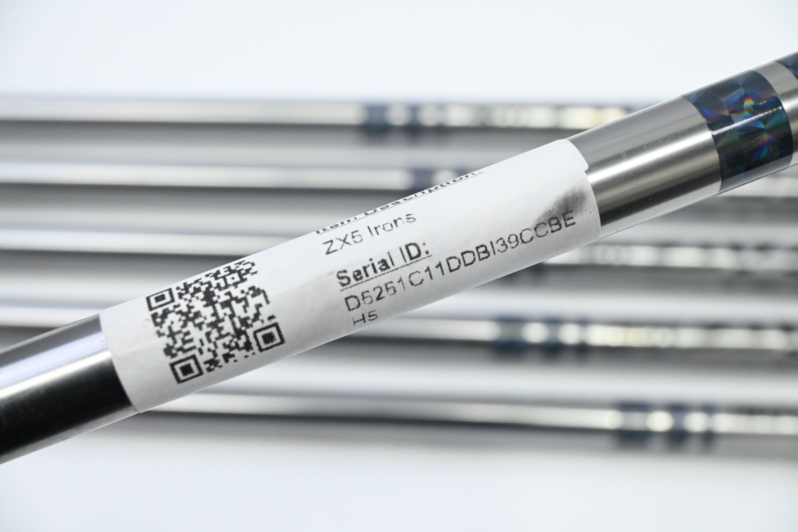 Srixon ZX5 Irons / 5-PW / Stiff Flex Accra TZ 105i Shaft