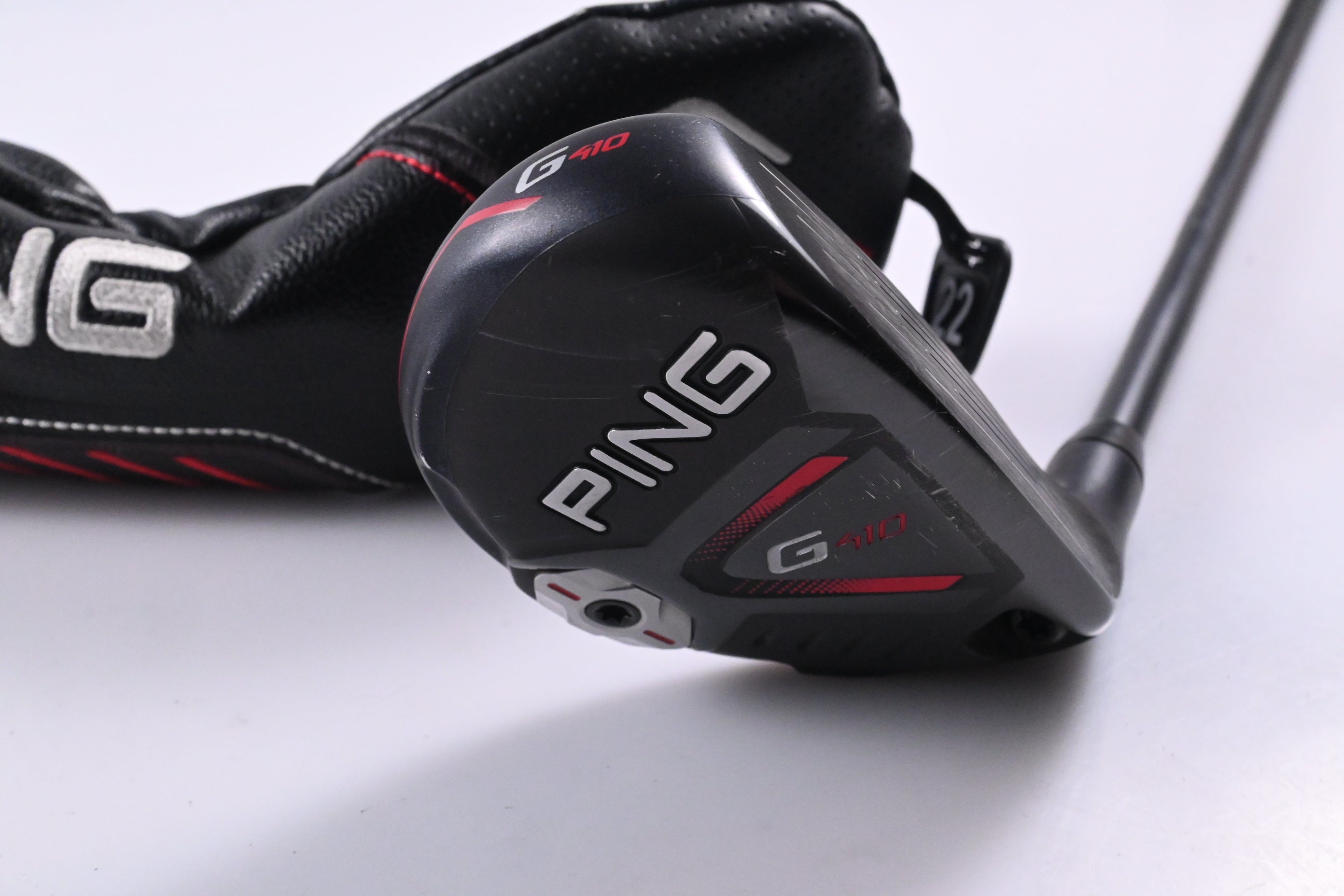 Ping G410 #4 Hybrid / 22 Degree / Regular Flex Ping Alta CB Red 70 Shaft