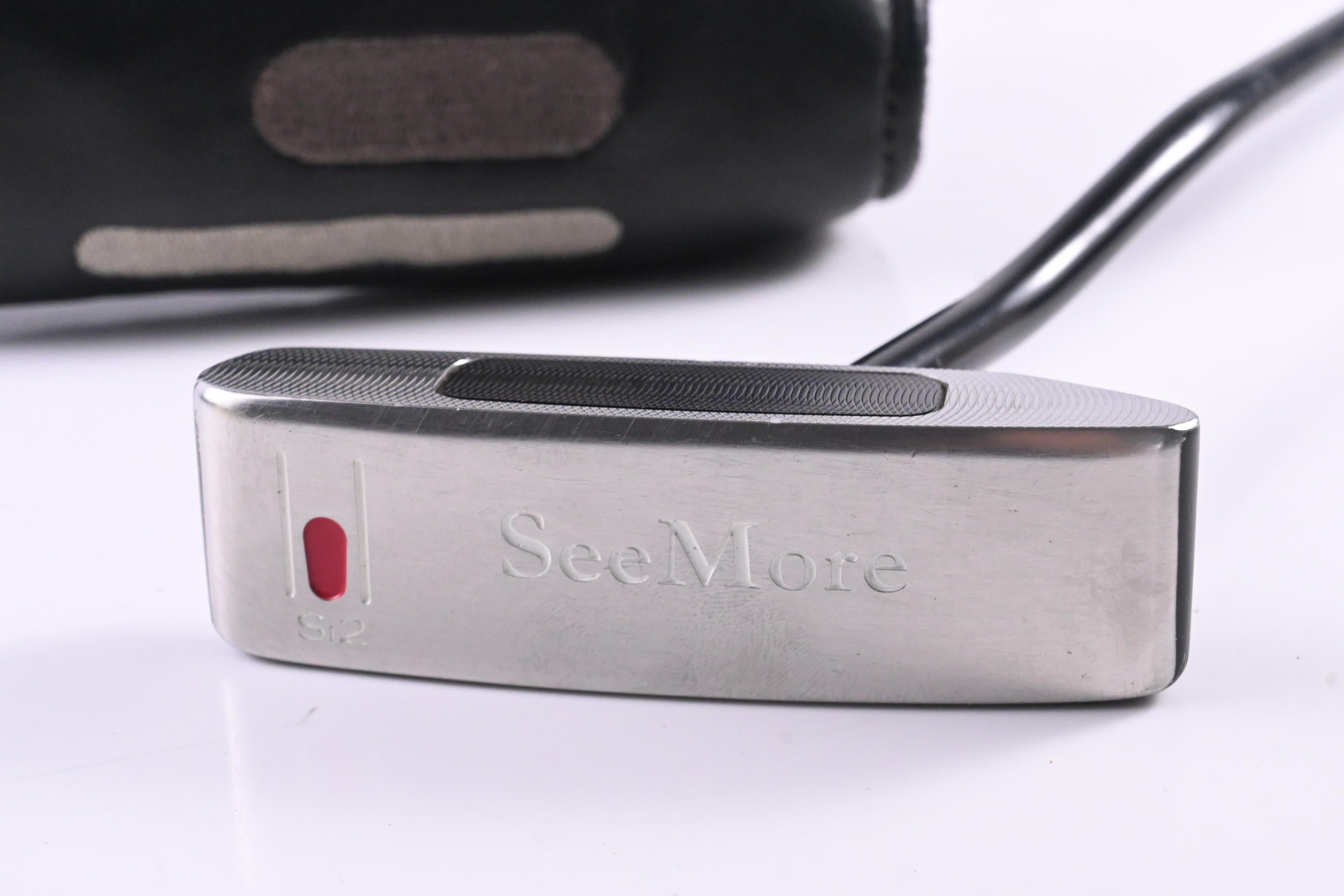 Seemore Si2 W Offset Alum Insert Black Putter / 33.5 Inch